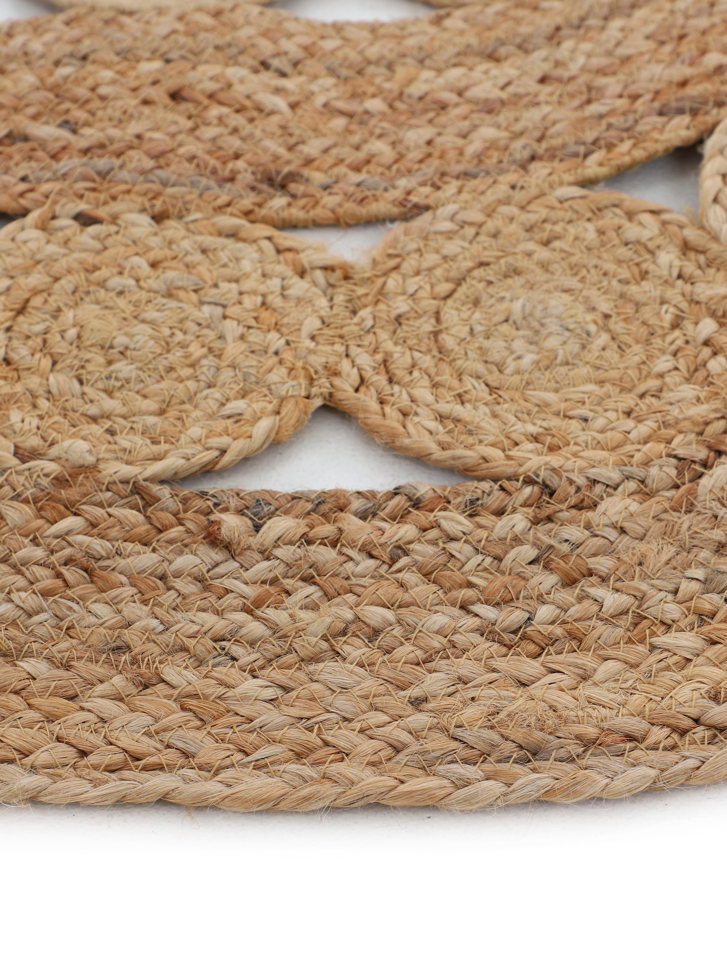 carpetfine Teppich »Juteteppich Ella«, rund, 5 mm Höhe