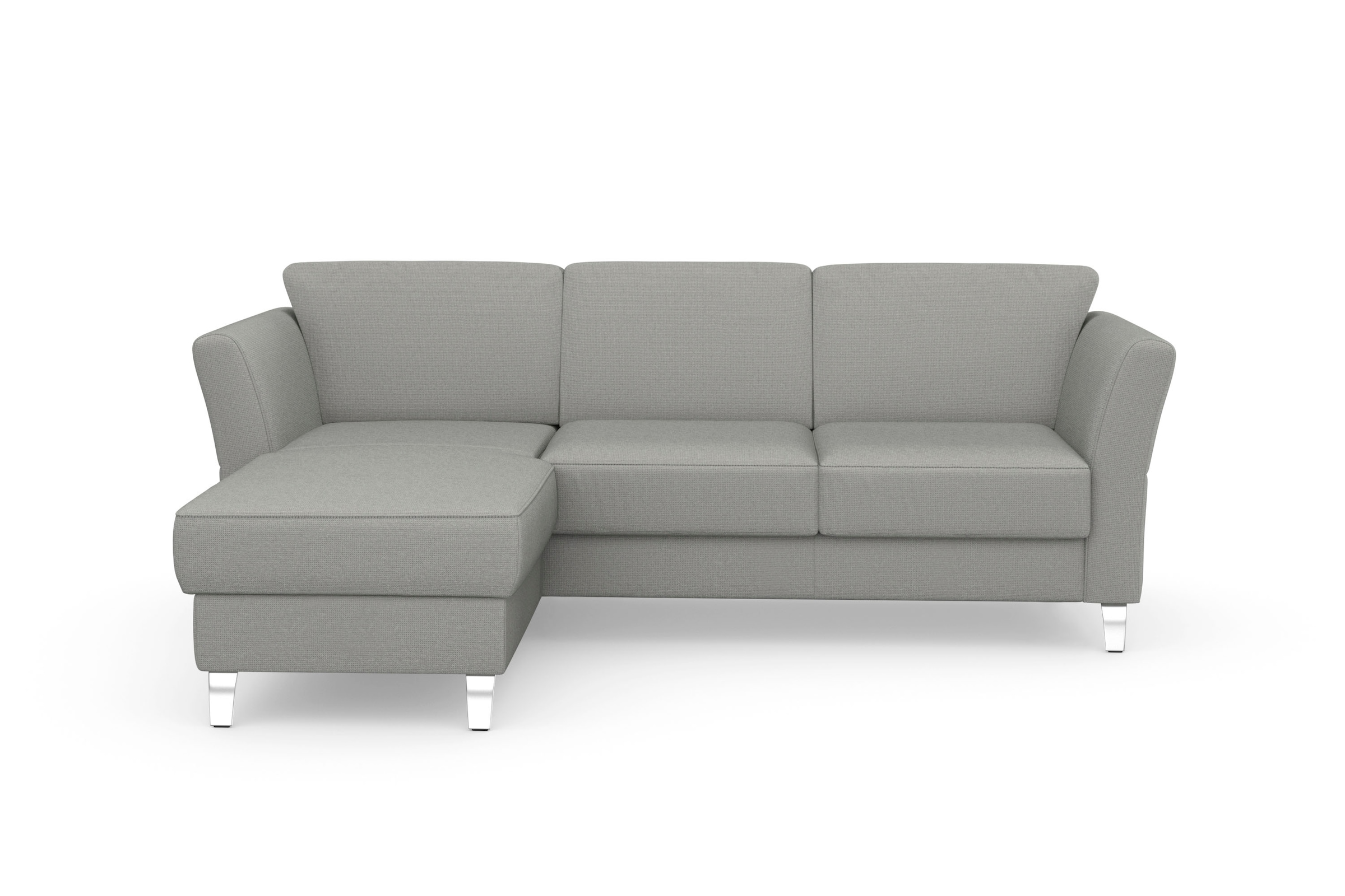 sit&more Ecksofa »Visby L-Form«, wahlweise mit Bettfunktion und Bettkasten, günstig online kaufen