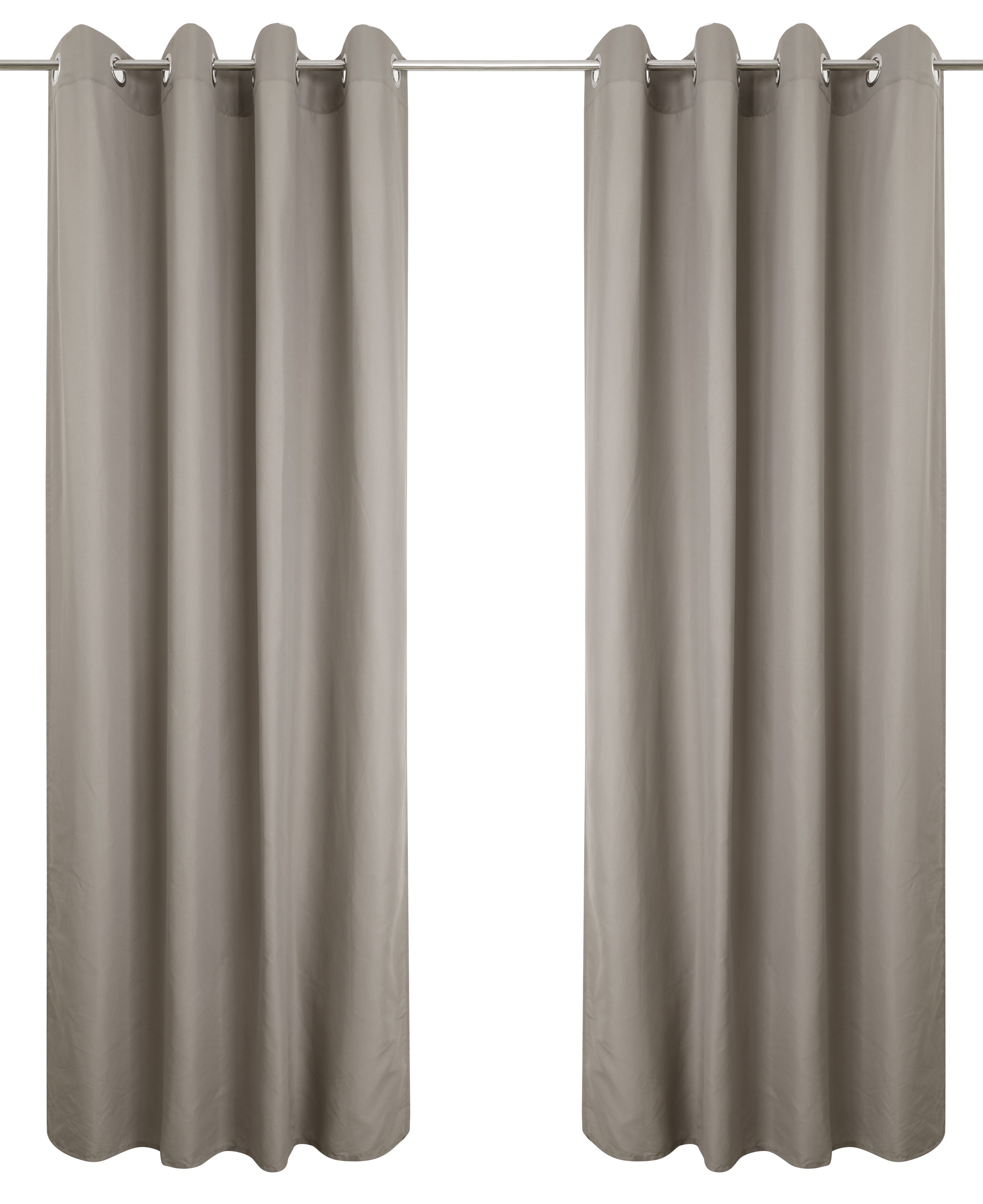my home Vorhang »Raja« Ösen 2 Stk. tlg. Blickdichtes Material, Einfache Mon günstig online kaufen