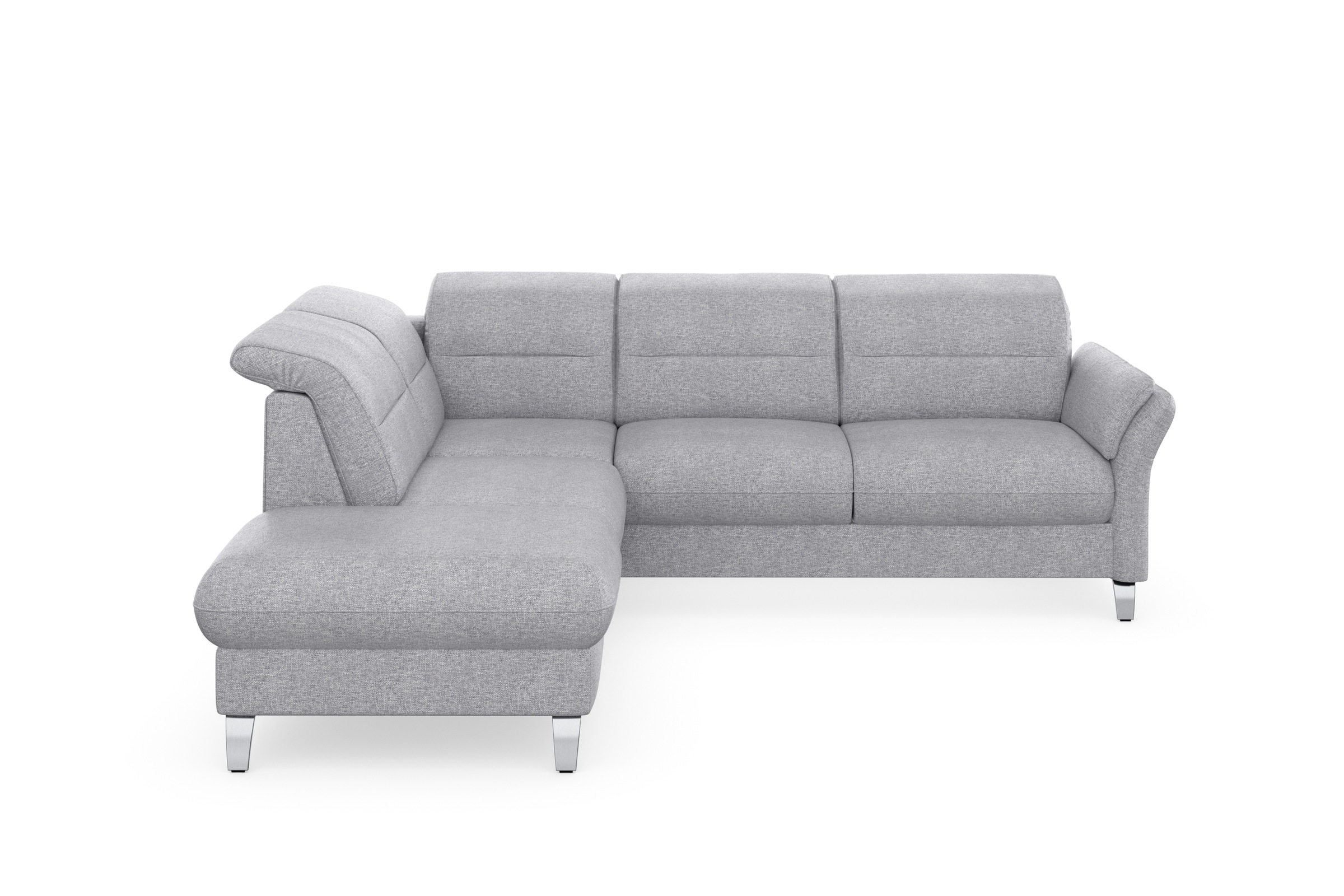 sit&more Ecksofa »Grenoble L-Form mit Federkern«, wahlweise mit Bettfunktio günstig online kaufen
