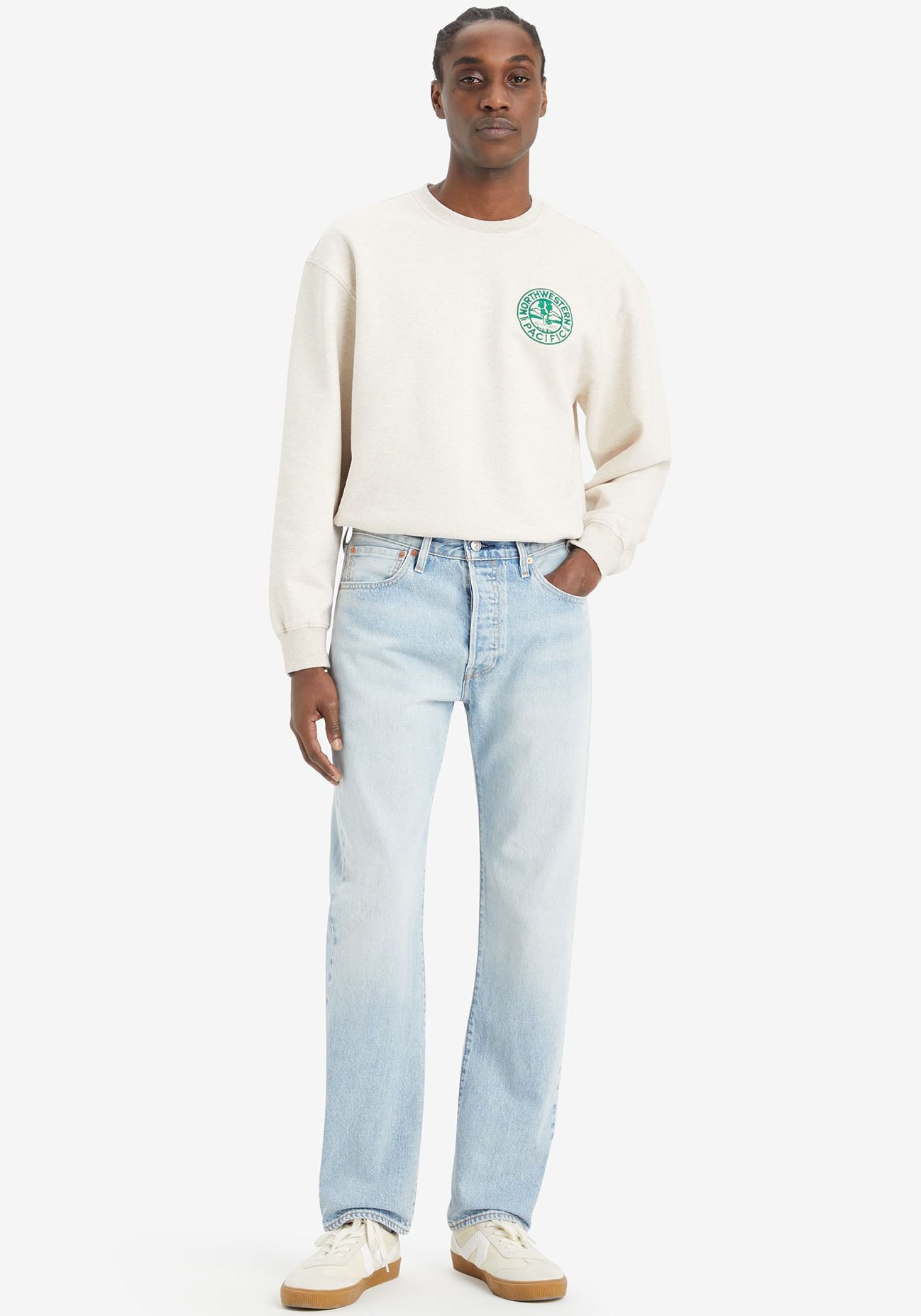 Levi's® Straight-Jeans »501 LEVI'S ORIGINAL«, mit Markenlabel