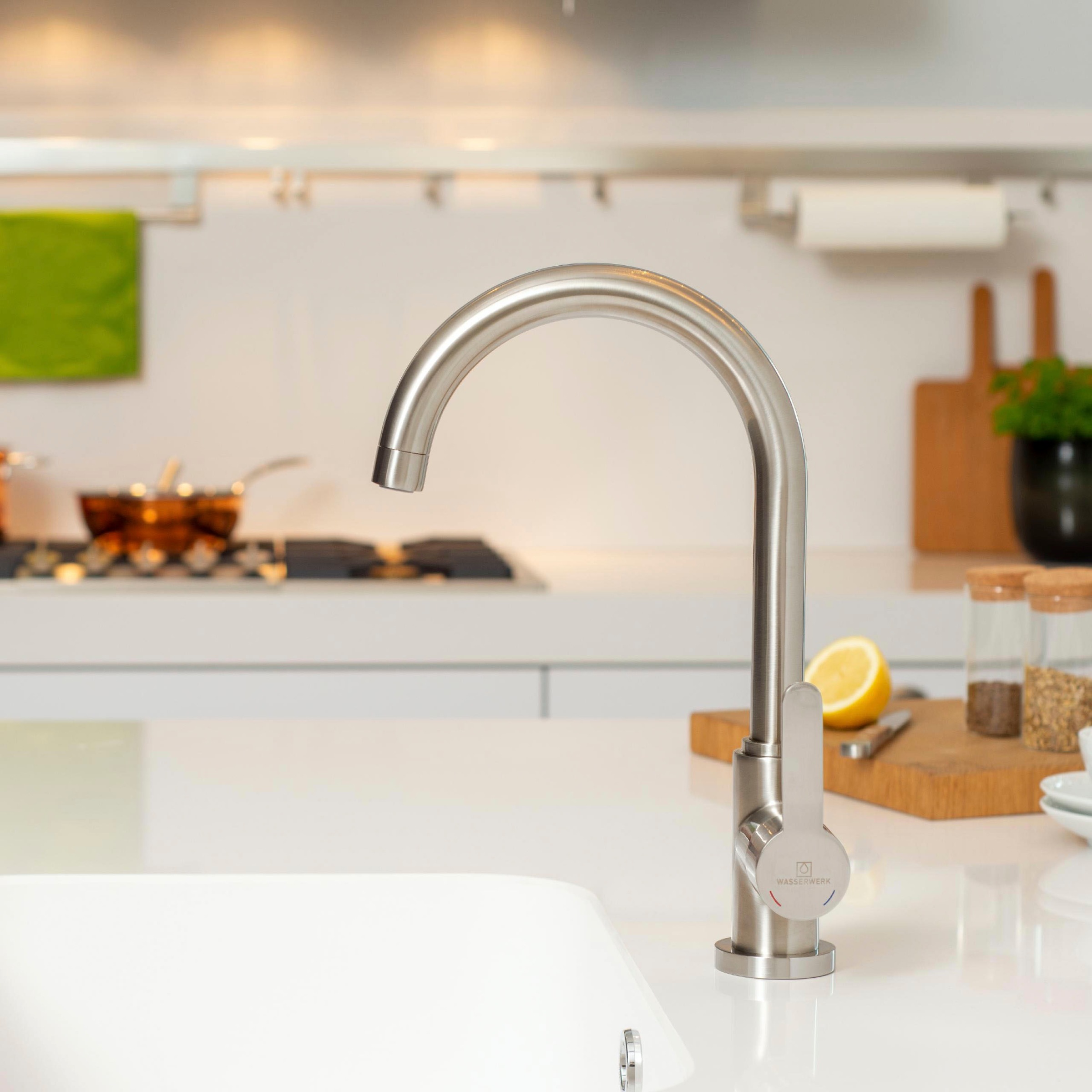 WASSERWERK Spültischarmatur »WK 5, Wasserhahn, Küche, Einhebelmischer« günstig online kaufen