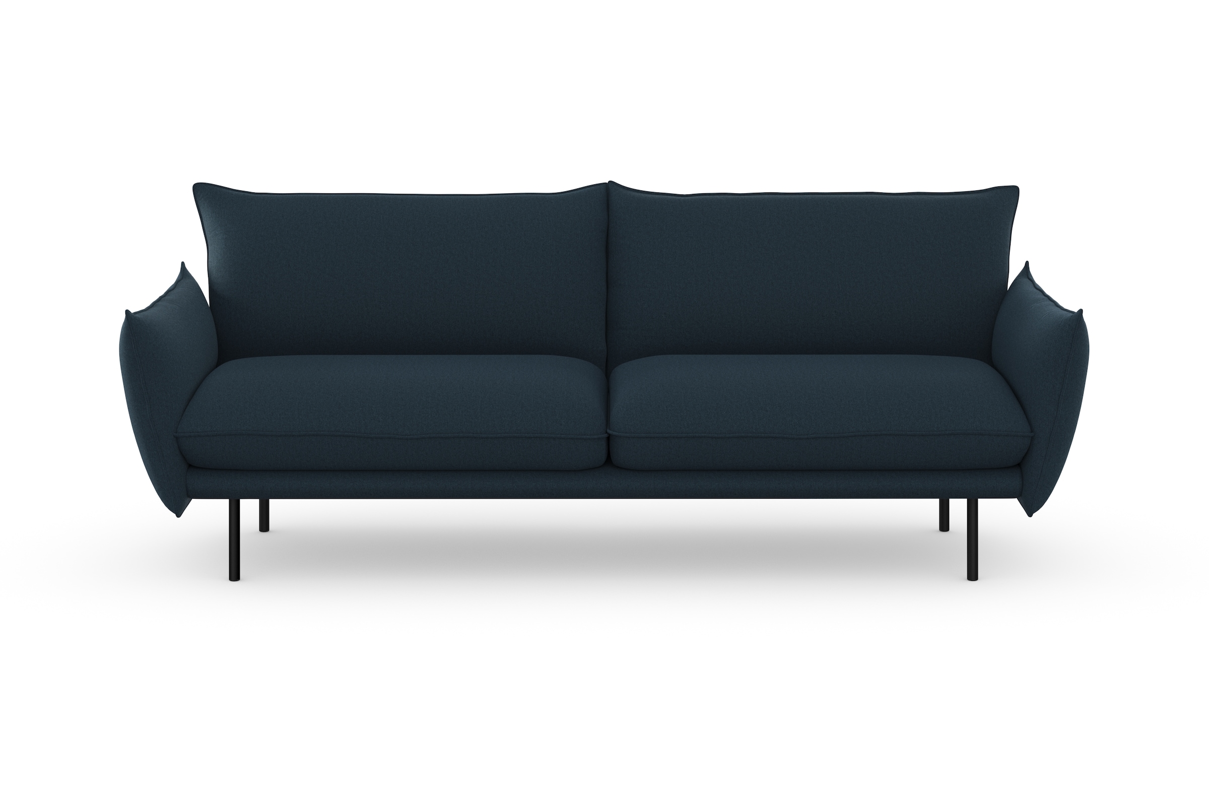 Home affaire 3-Sitzer »Stine« Besonderes Design durch Kissenoptik und Keder günstig online kaufen