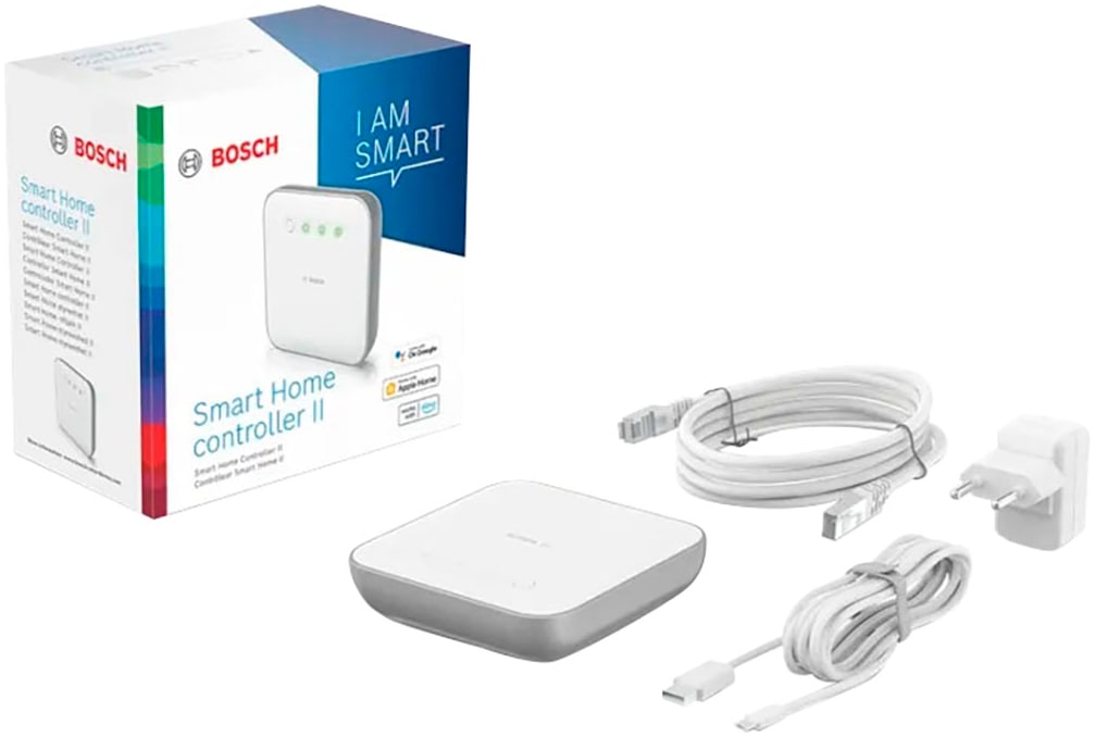 BOSCH Smart-Home-Station »Smart Home Set mit Controller II und 4 Licht-/Rollladensteuerungen«