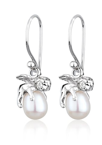 Elli Paar Ohrhänger »Engel Schutzengel Süßwasserzuchtperle Silber« kaufen