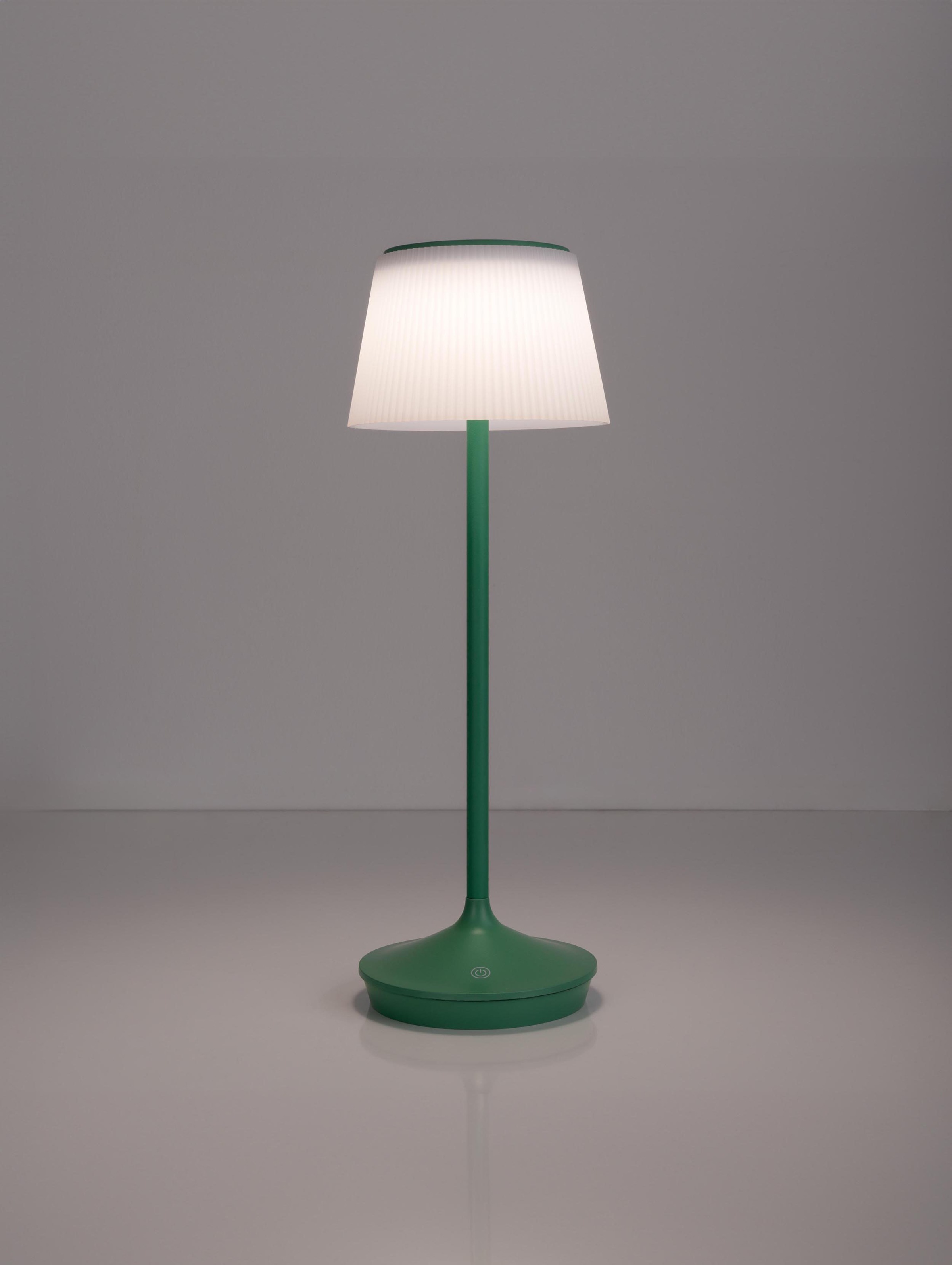 näve LED Tischleuchte »Solarleuchte / Akkuleuchte "EMMI"«, 1 flammig, Leuchtmittel LED-Modul | LED fest integriert, Solarbetrieb, Akkubetrieb, CCT, Berührungssensor, Akkutischleuchte
