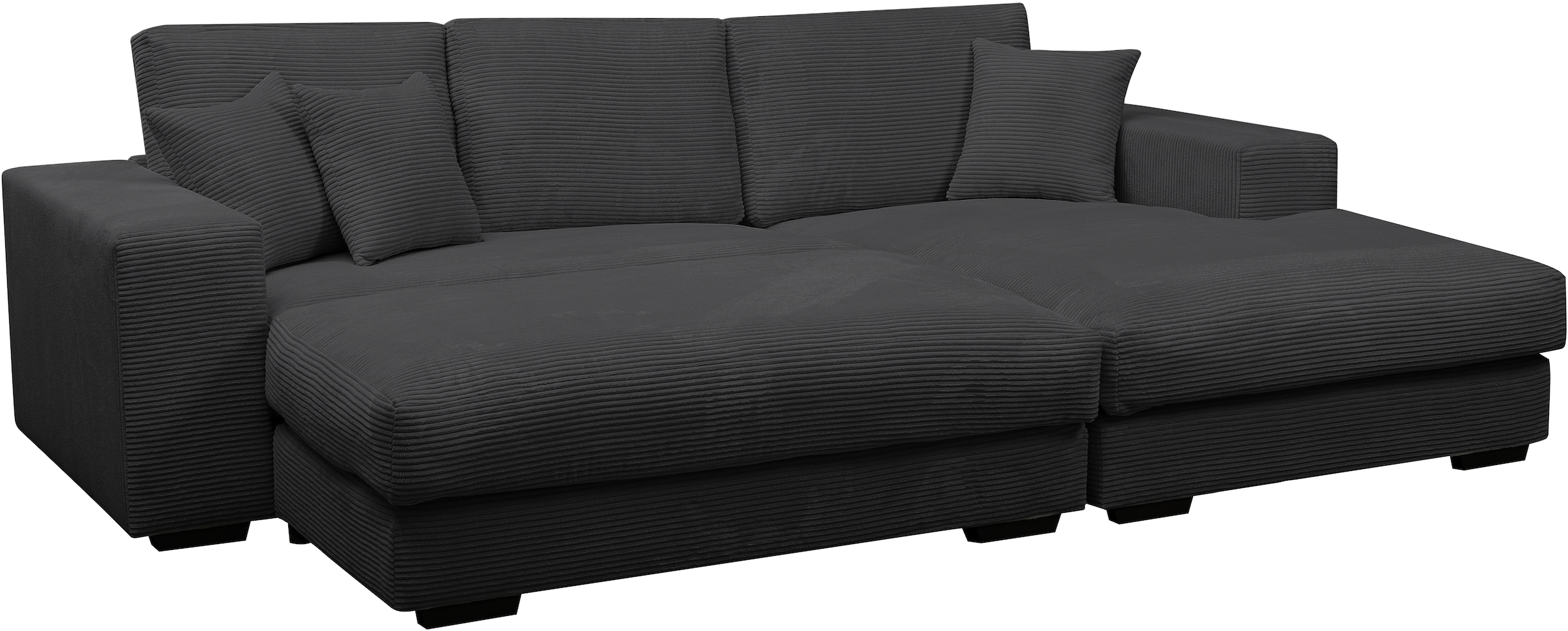 WERK2 Ecksofa »Eden« mit Polsterhocker