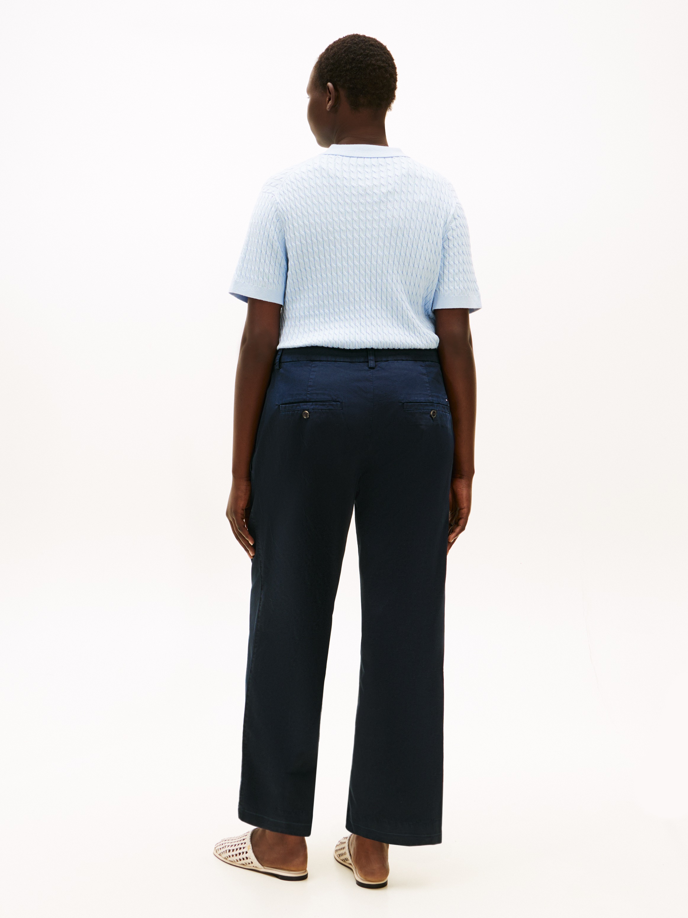 Tommy Hilfiger Curve Chinohose »CRV CO GMD SLIM STRAIGHT CHINO«  in großen Größen