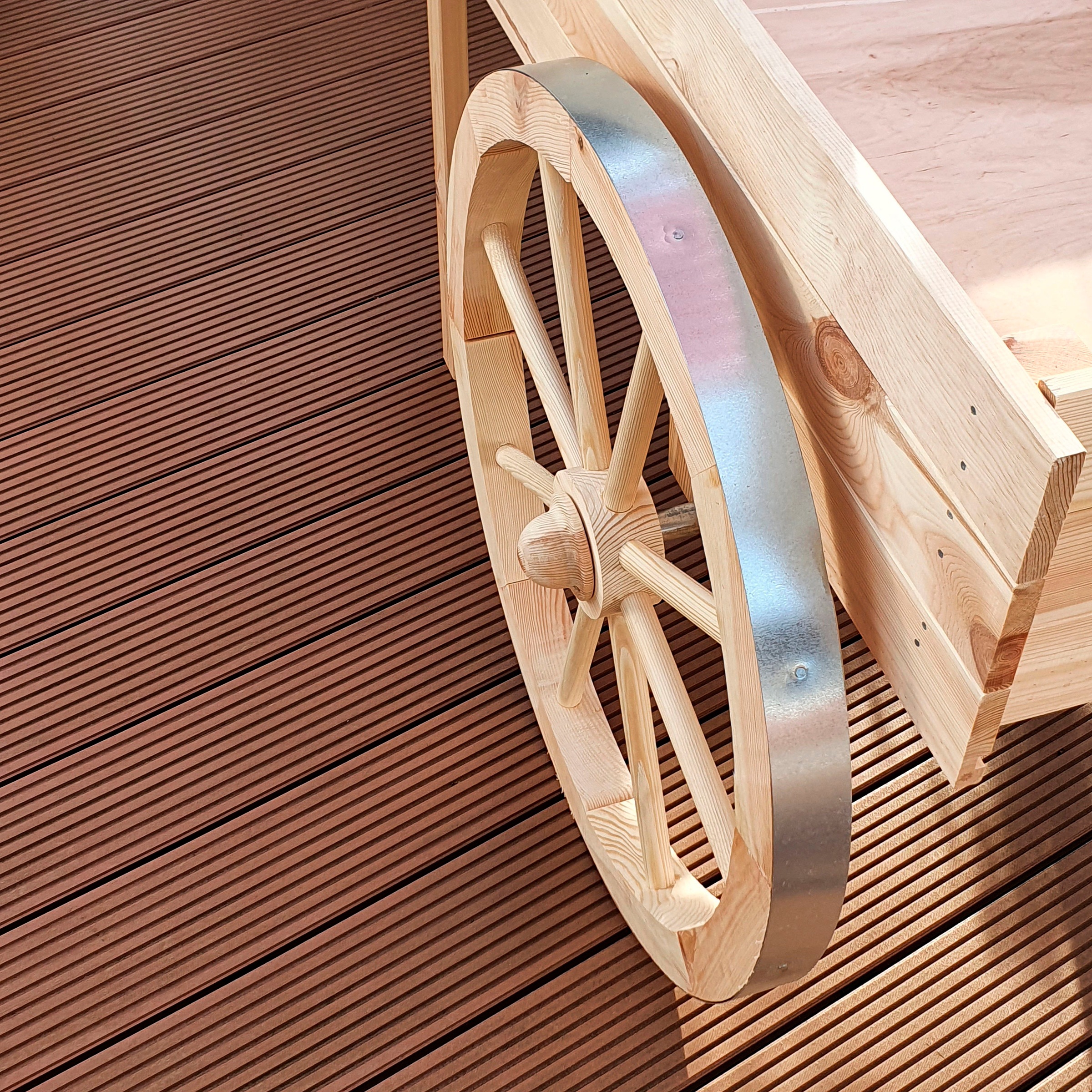 promadino Transportkarren »Marktwagen« BxTxH: 173x82x80 cm