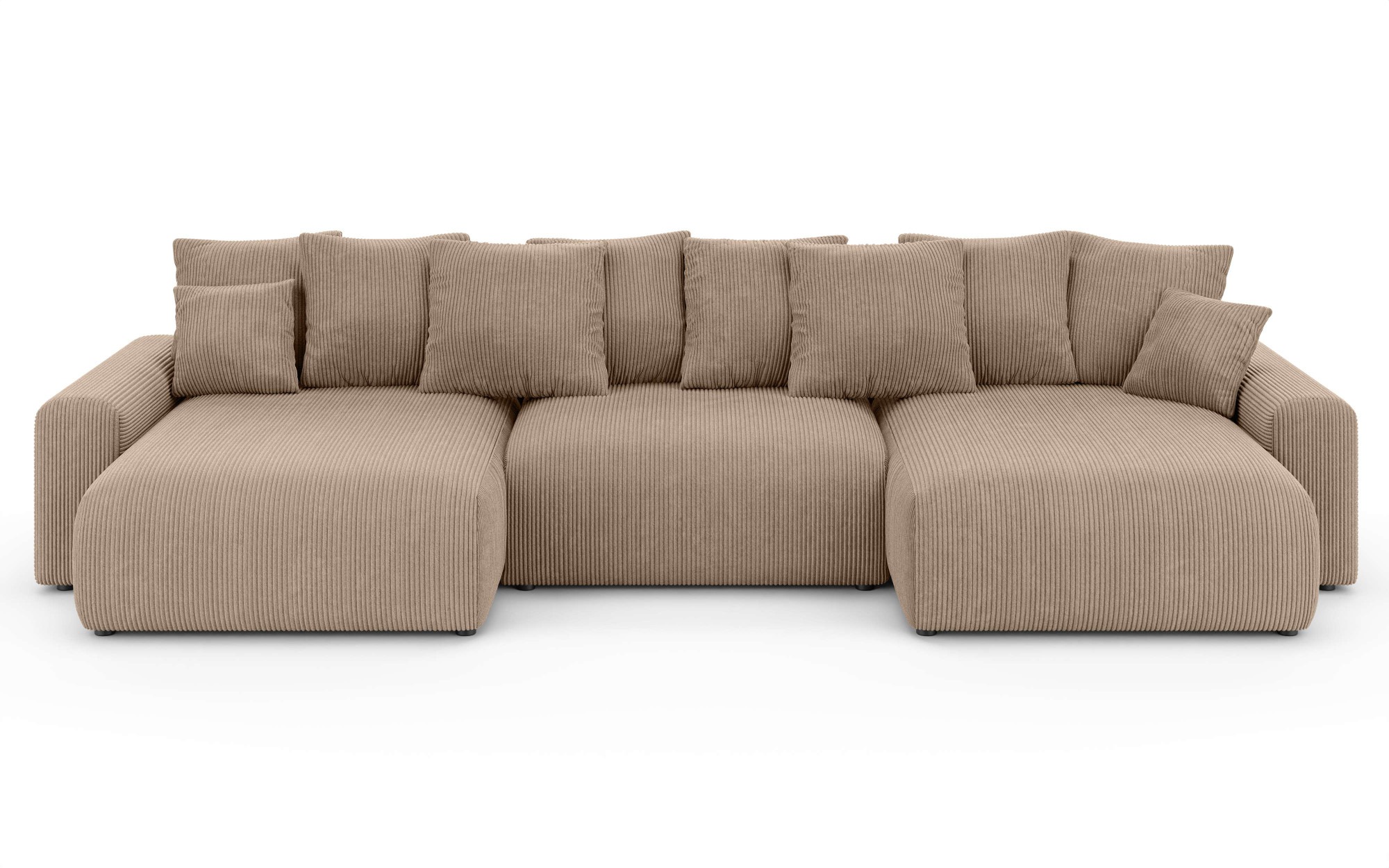 Home affaire Wohnlandschaft »LAKESIDE mit Bettfunktion und Bettkasten, Maße günstig online kaufen