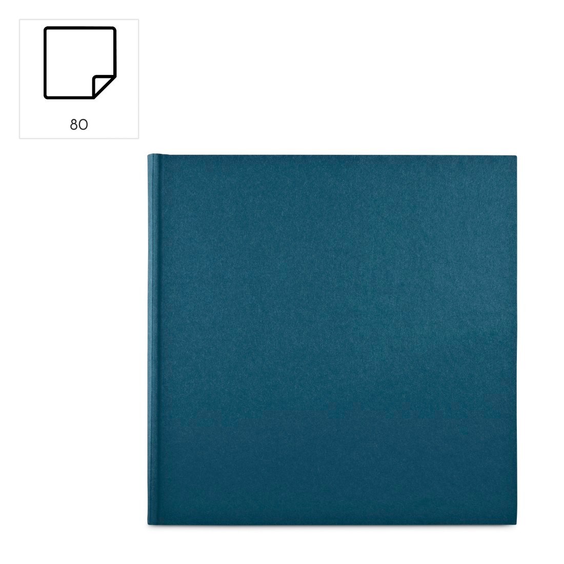 Hama Fotoalbum »Fotoalbum Jumbo Album Bildformat 30x30 cm, 80 weiße Seiten, Bilderbuch«, Zum Selber Einkleben, Selbstgestalten, elegantes Design