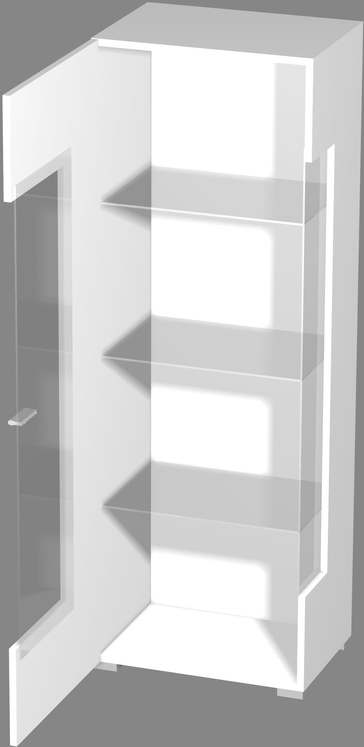 Höltkemeyer Vitrine »Happy«, Standvitrine, Höhe 146 cm