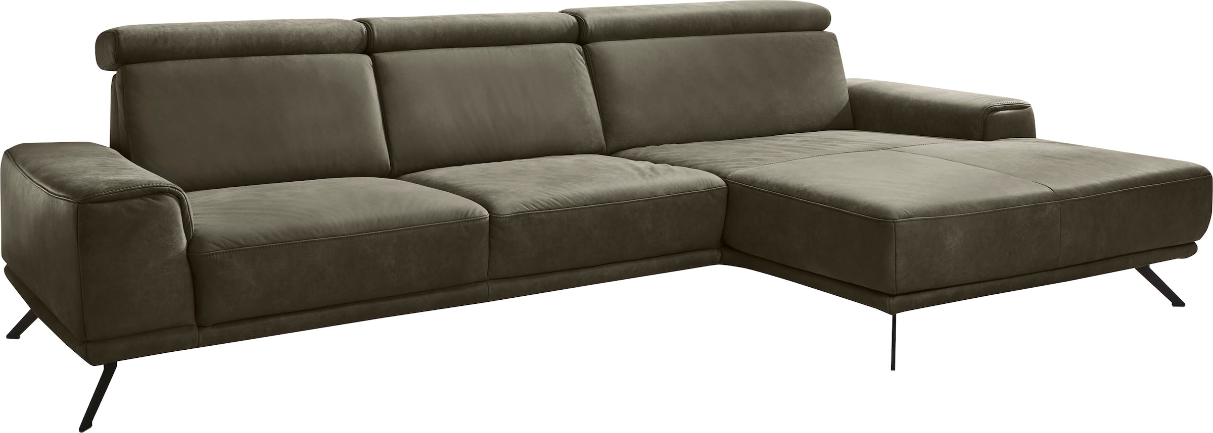 Die PlanBar Ecksofa "PN-EM22041 L-Form", wahlweise motorisches Canape oder günstig online kaufen