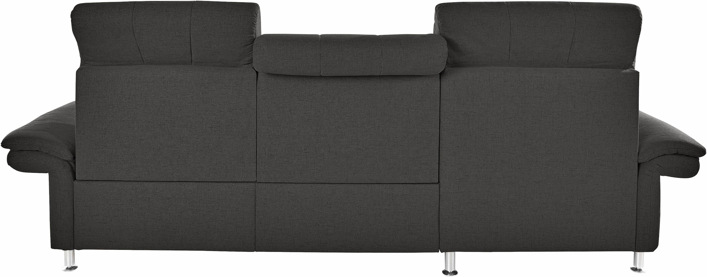 Places of Style Ecksofa »Manhattan L-Form«, 2 Sitze mit elektrischer Relaxfunktion, verstellbare Armlehnen