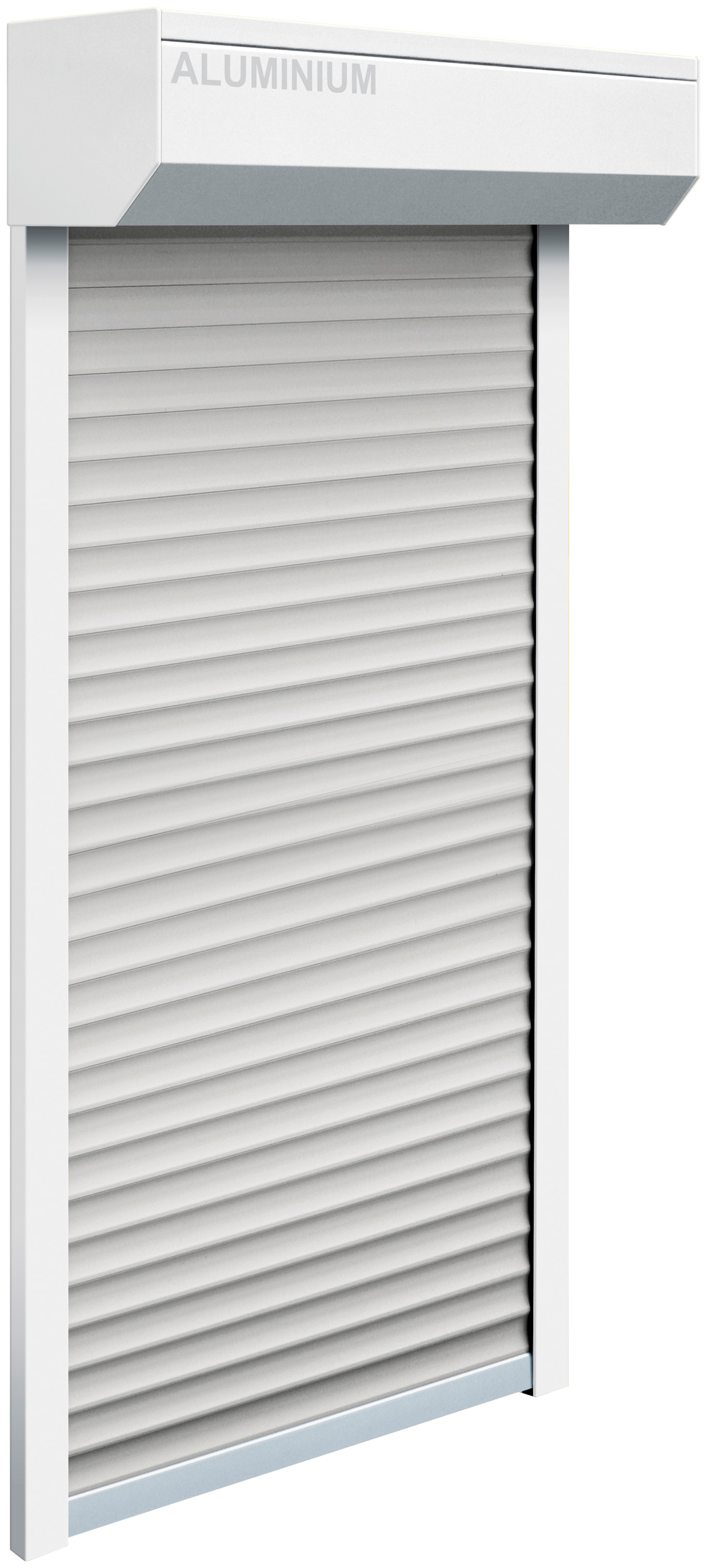 SCHELLENBERG Vorbaurollladen »Set für Fenster und Türen, Mini System für 40 mm Stahlrohrwellen«, (Set), PVC Jalousie, in verschiedenen Größen erhältlich, grau