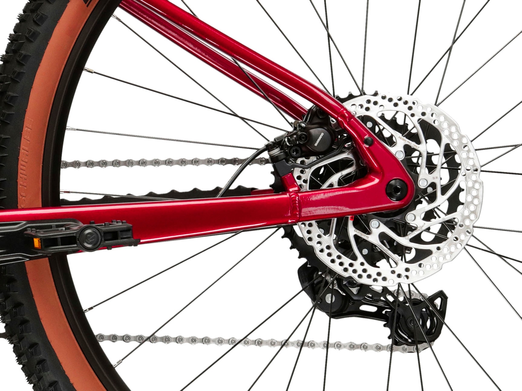 Kross »Influx Hybrid 2.0 16,7Ah / 600 Wh 29 Zoll rot 9 Gänge 2026« 9 Gang Shimano CUES U4000 Schaltwerk Kettenschaltung Mittelmotor 250 W BOSCH PERFORMANCE LINE PX Mittelmotor