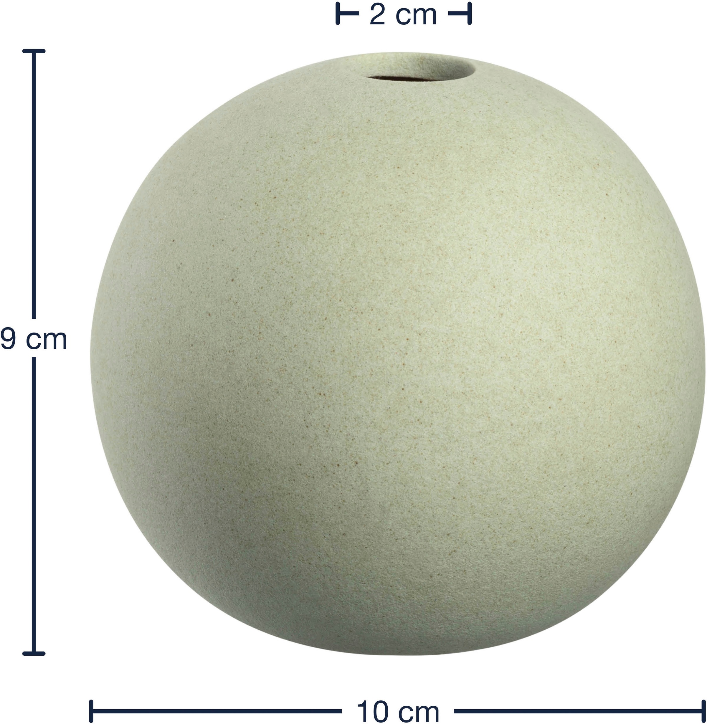 LEONARDO Dekovase »Keramikvase BOLLA«, (Set, 4 St.)