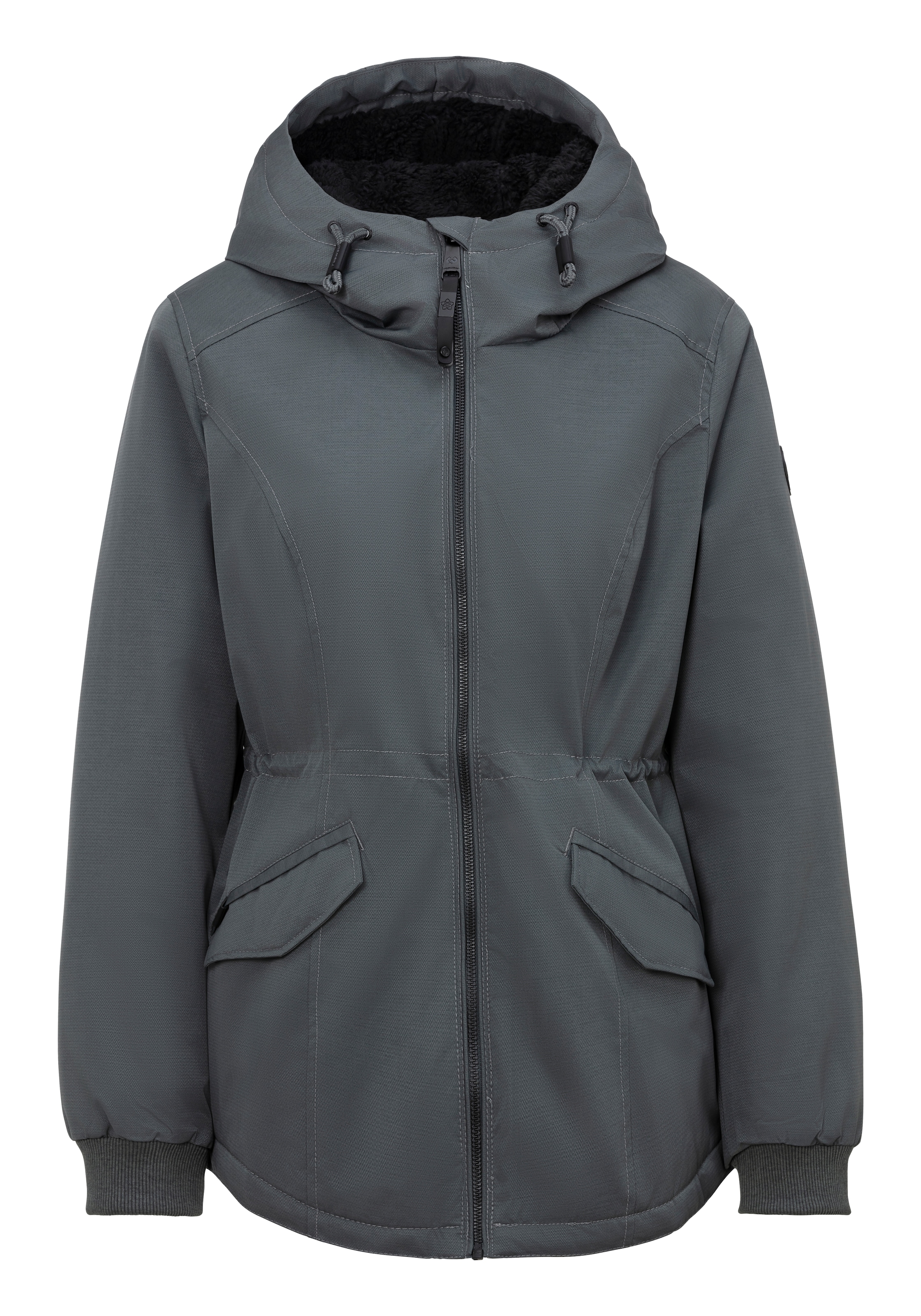 Ragwear Outdoorjacke »DOWEY WARM«, mit Kapuze, leicht wärmende Übergangsjacke mit hochschließendem Kragen und Kapuze