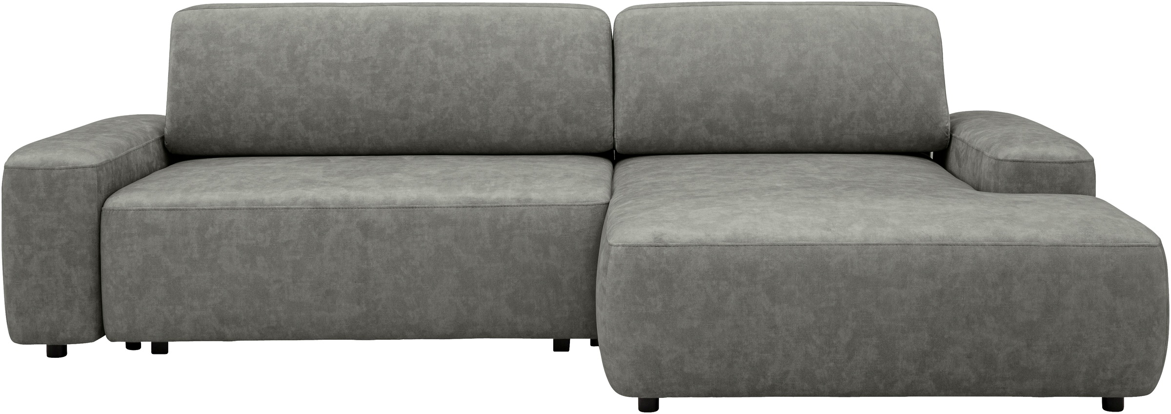 Home affaire Ecksofa »TORGE (264cm), Schlafsofa in Cord, Samtvelours o Stru günstig online kaufen