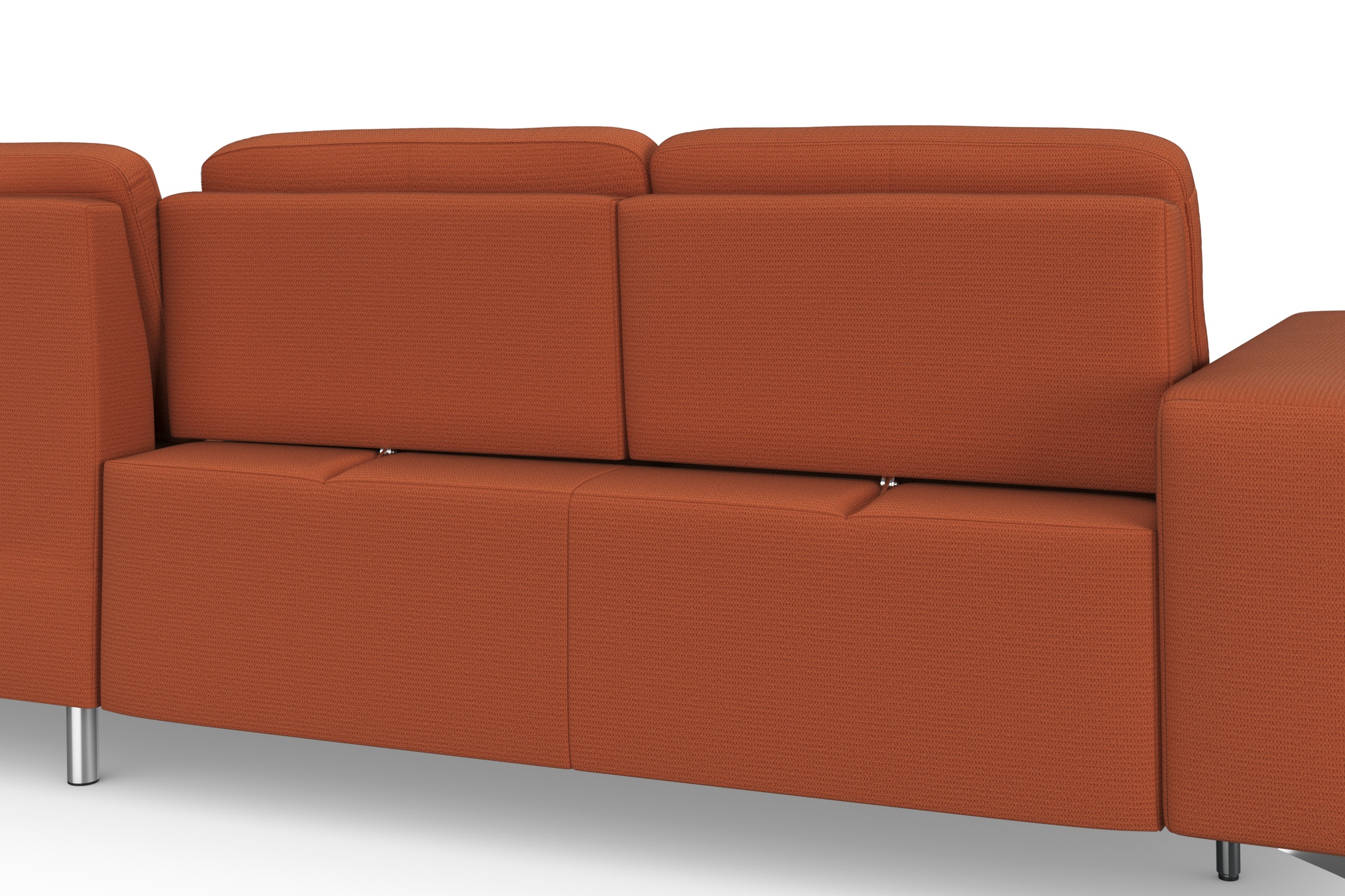 sit&more Ecksofa »Baviene L-Form«, inklusive Sitztiefenverstellung und Federkern, wahlweise Bettfunktion