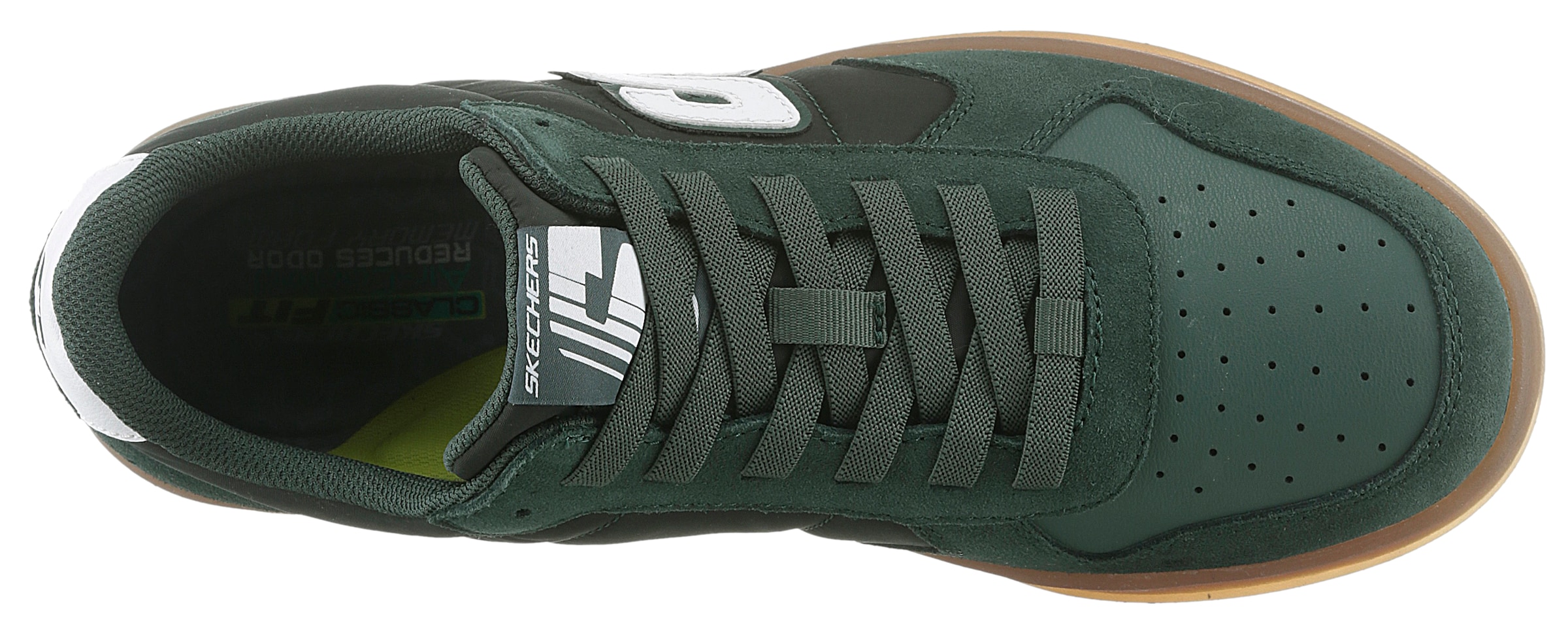 Skechers Slip-On Sneaker »NEW WAVE CUP-CALVEN«, Retro Sneaker, Schnürschuh mit Gummizug