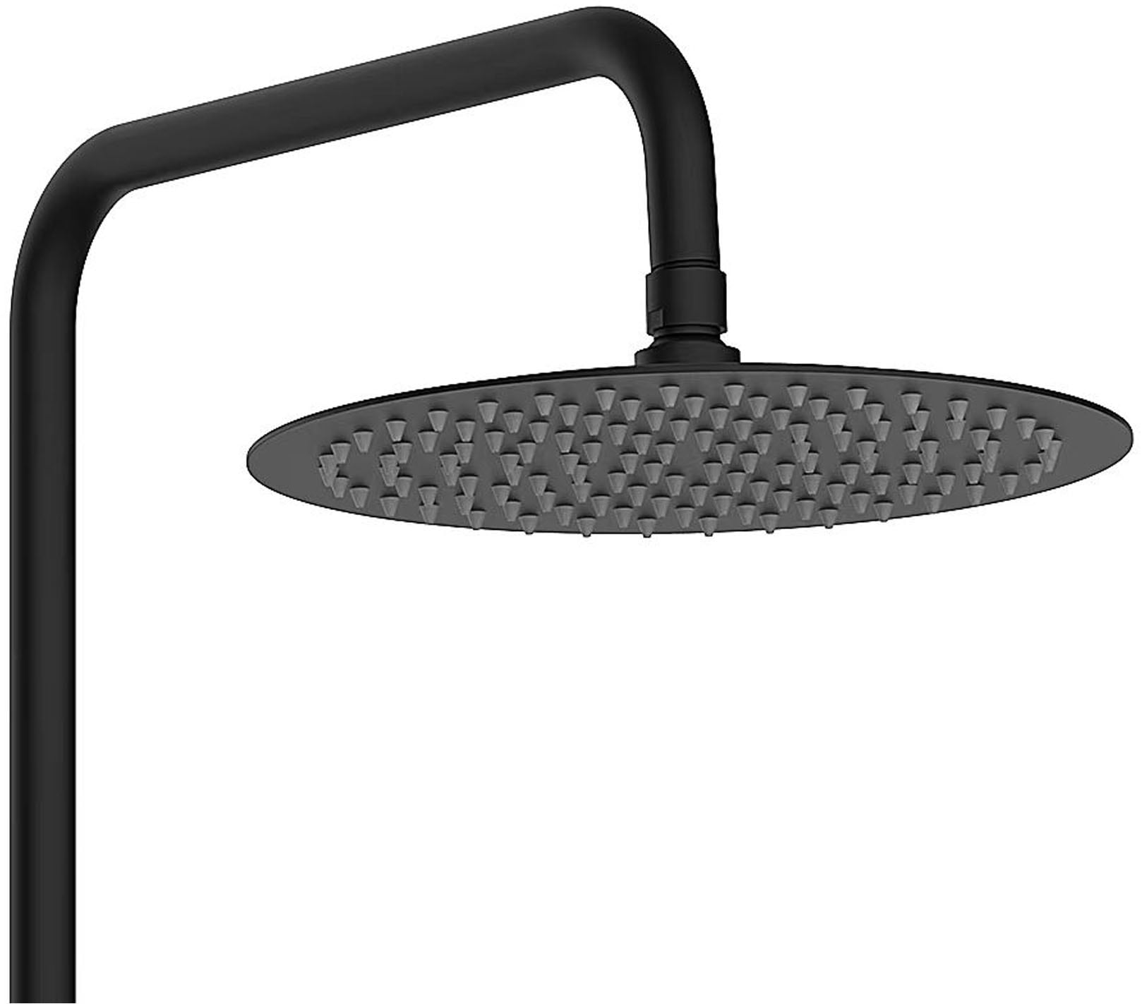 Marwell Stangenbrause-Set »Classico« Edelstahl Regendusche, 88-118x20cm, mit höhenverstellbarer Duschstange