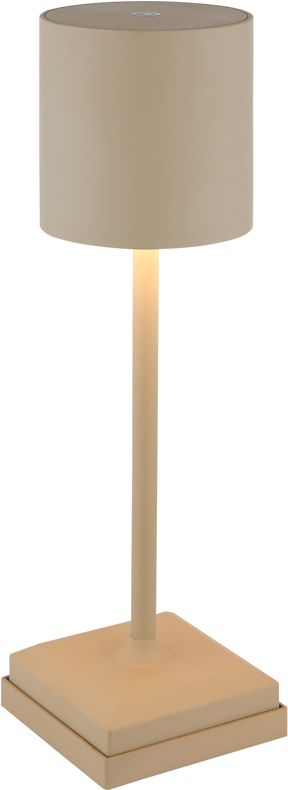 GLOBO LIGHTING Tischleuchte »DIXON« LED-Modul 1 Stk. Extra-Warmweiß Tischlampe Nachttischlampe Deko-Tischleuchte Schlafzimmer