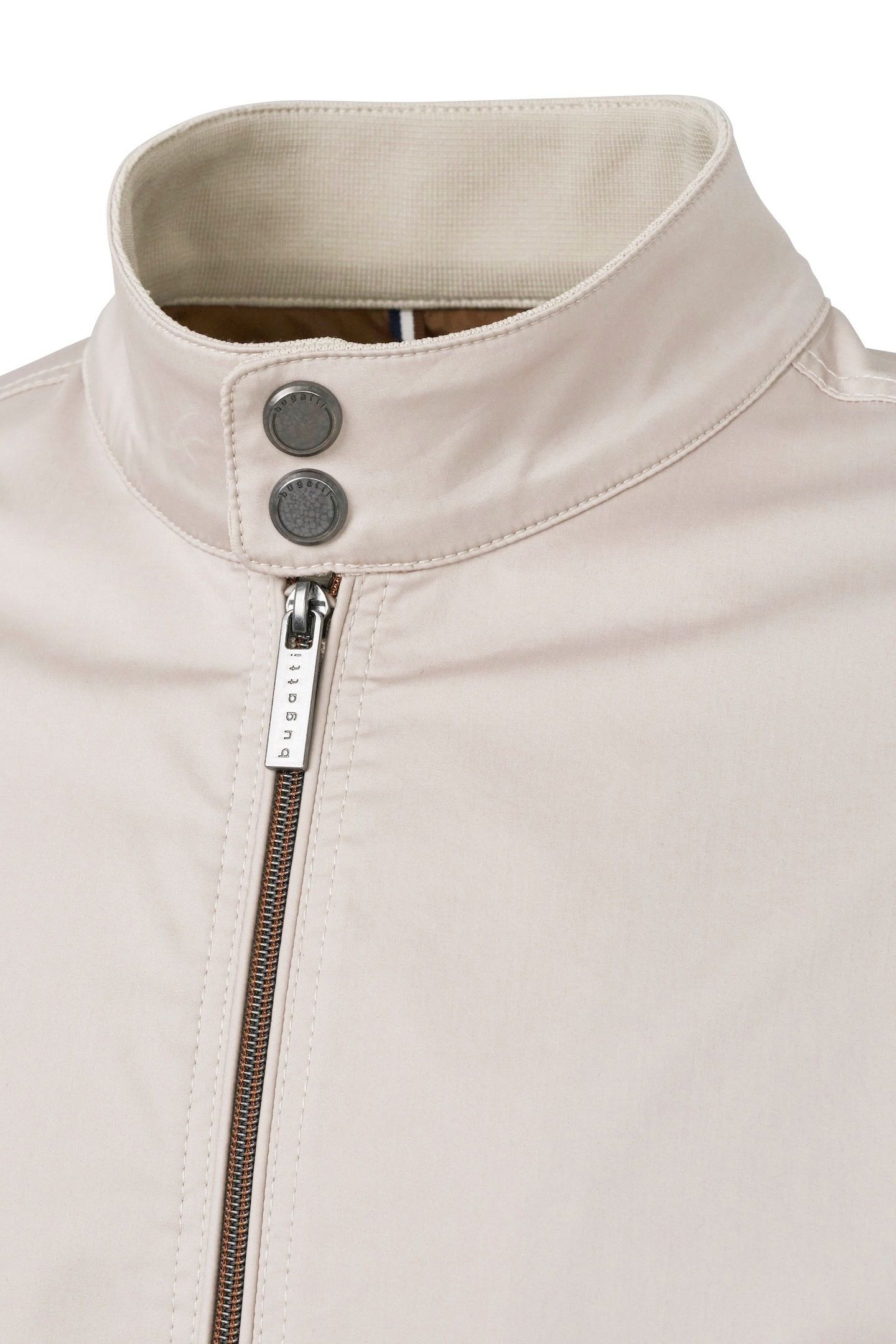 bugatti Blouson, ohne Kapuze, mit Stehkragen & Strickdetails