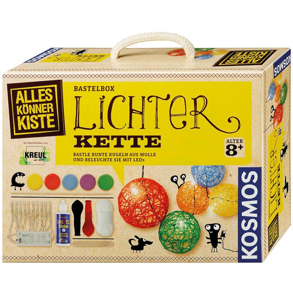 Kosmos Kreativset »AllesKönnerKiste Lichterkette«, (Set)