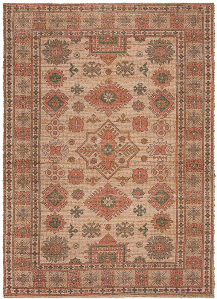 FLAIR RUGS Teppich, rechteckig, 7 mm Höhe, Chenille-Jutemischung