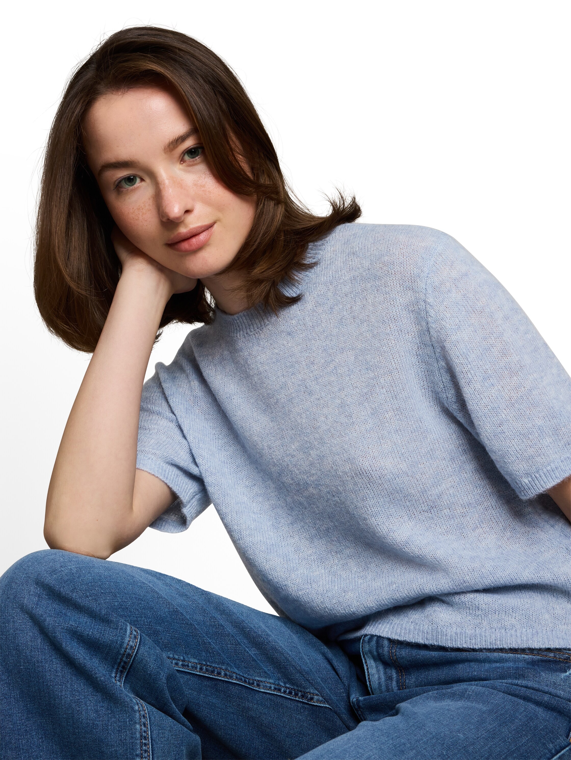 TOM TAILOR Denim V-Ausschnitt-Pullover