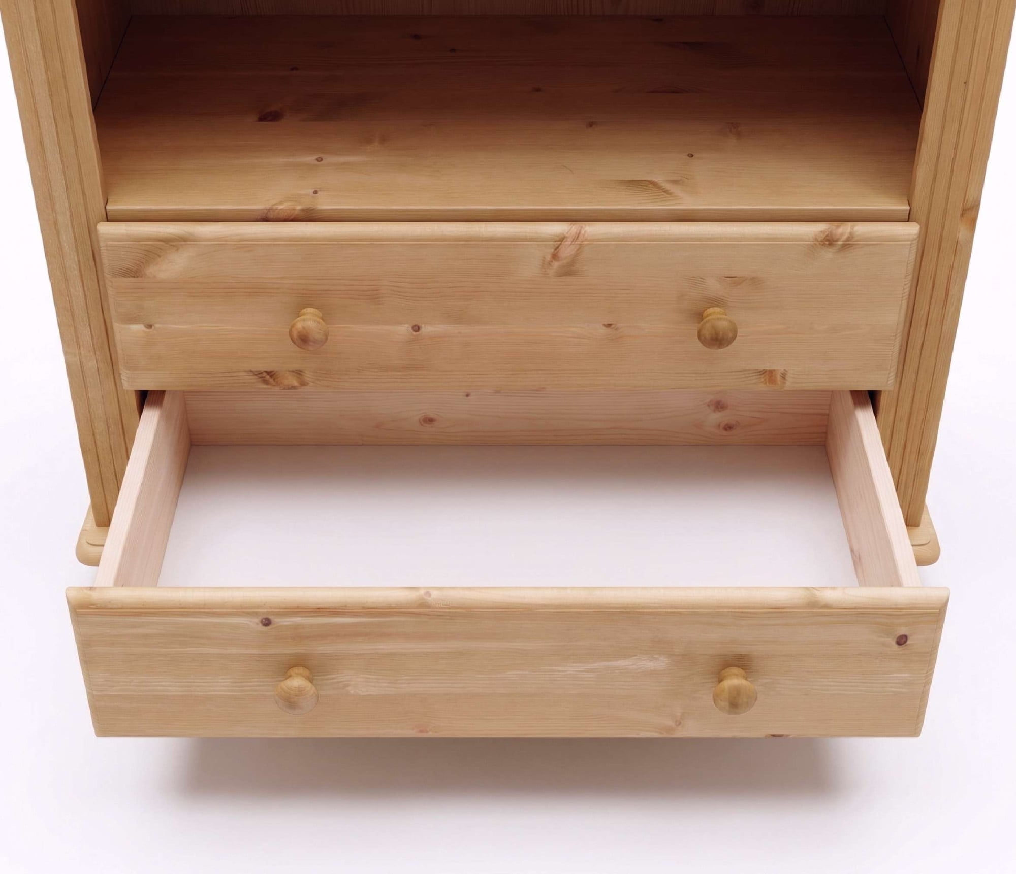 OTTO home Bücherregal »Adele, Standregal, Regal« B/T/H:,  aus massiver Kiefer, Breite 92 cm, mit 2 Schubladen, FSC®