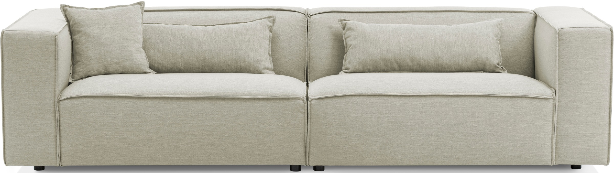 LeGer Home by Lena Gercke 3-Sitzer »PIARA, Couch mit Kedernaht, Sofa in Cor günstig online kaufen