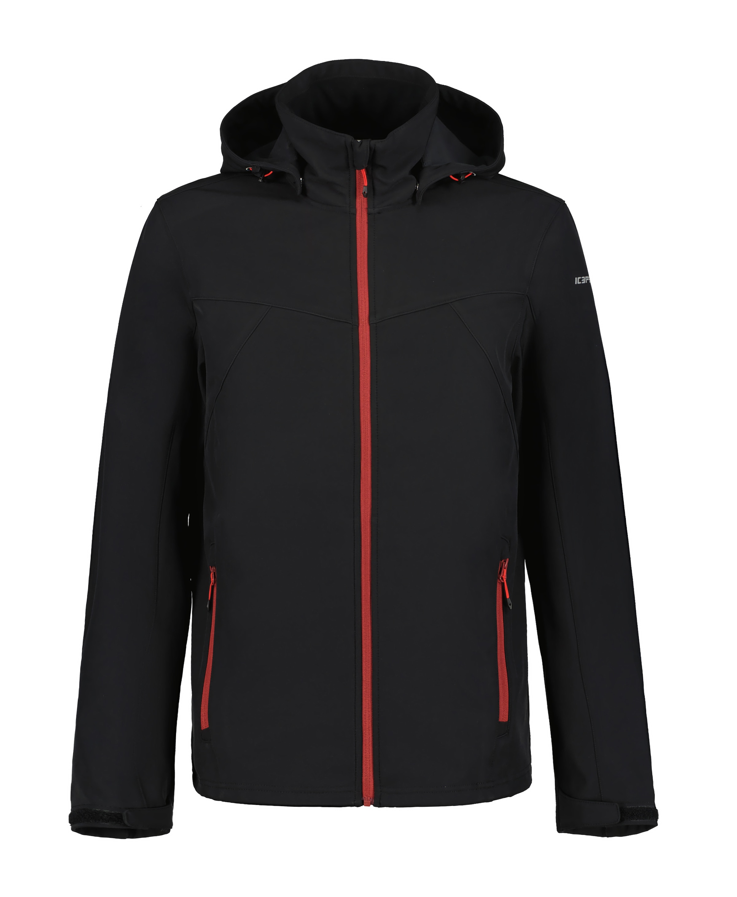 Icepeak Softshelljacke »BRIMFIELD«, (1 St.), mit Kapuze, mit dezenten Logoschriftzügen