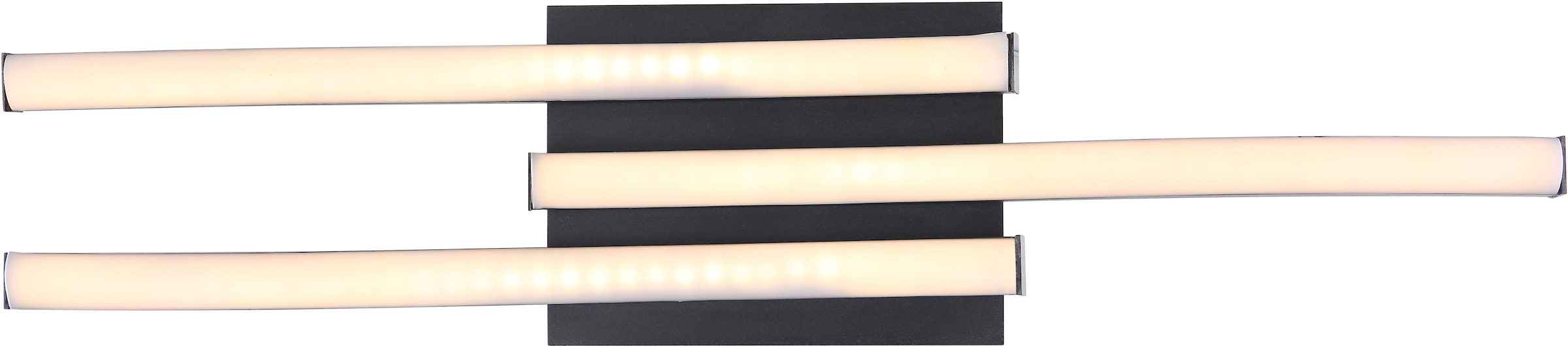 GLOBO LIGHTING LED Deckenleuchte »KASIMIR« LED-Modul Warmweiß Deckenlampe/Wohnzimmer/Schlafzimmer/modern