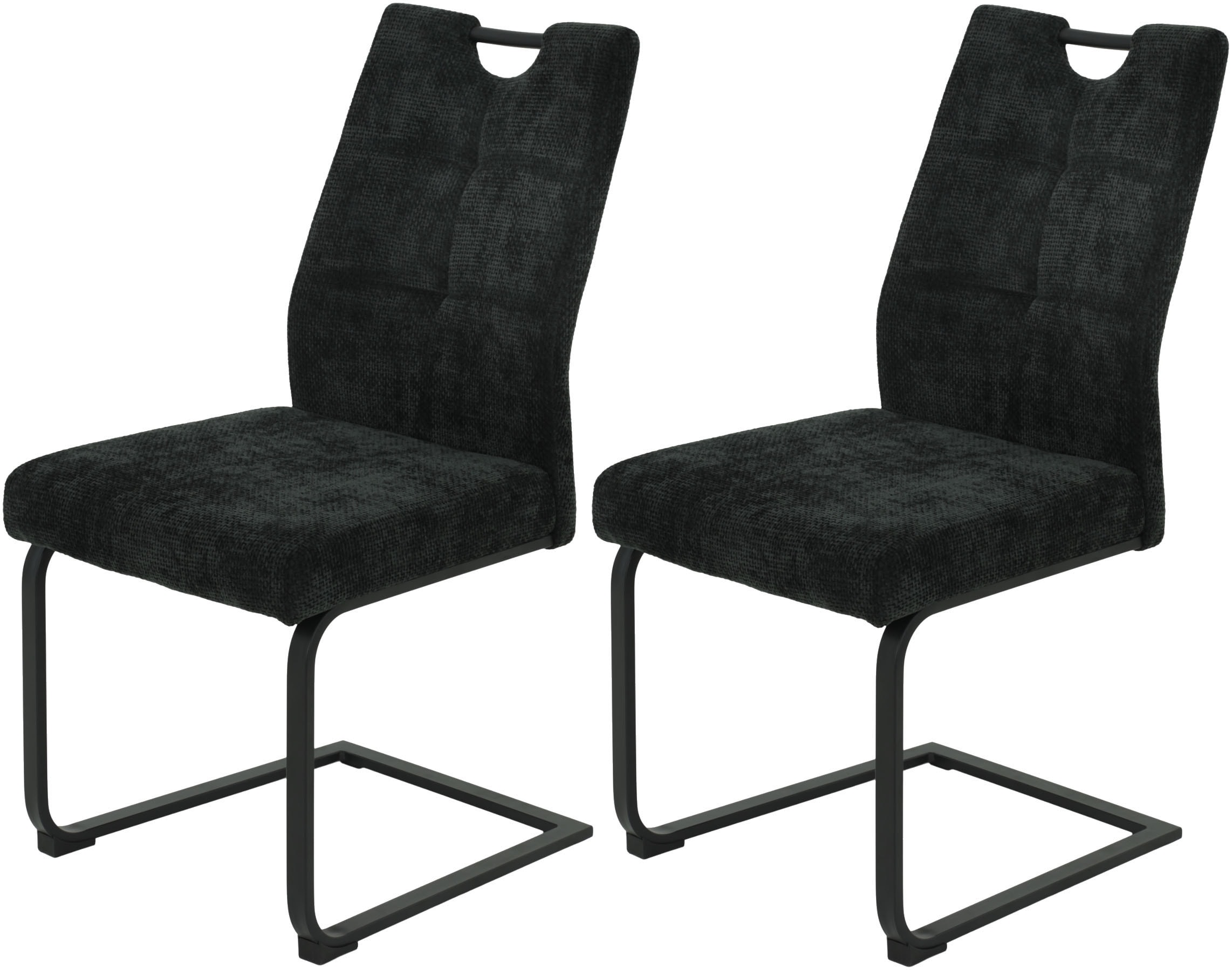 HELA Freischwinger »EVA Esszimmerstuhl«, (Set), 2 St., XL-Breite, Komfortsi günstig online kaufen