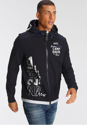 CAMP DAVID Kapuzensweatshirt, mit Logoschriftzügen kaufen
