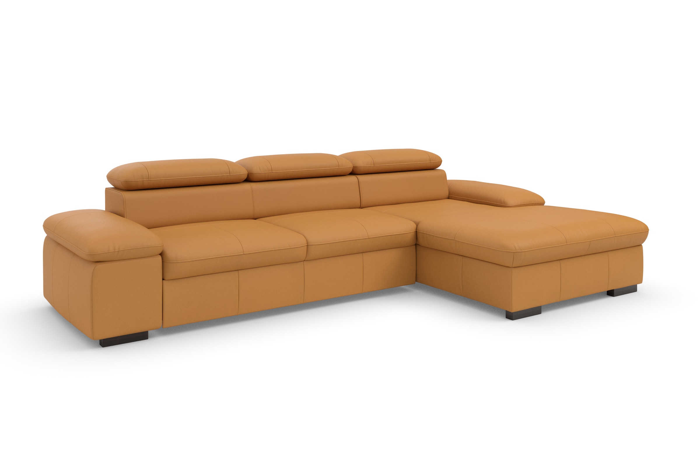 Home affaire Ecksofa »Alberto L-Form«, mit Kopfteilverstellung, wahlweise mit Bettfunktion