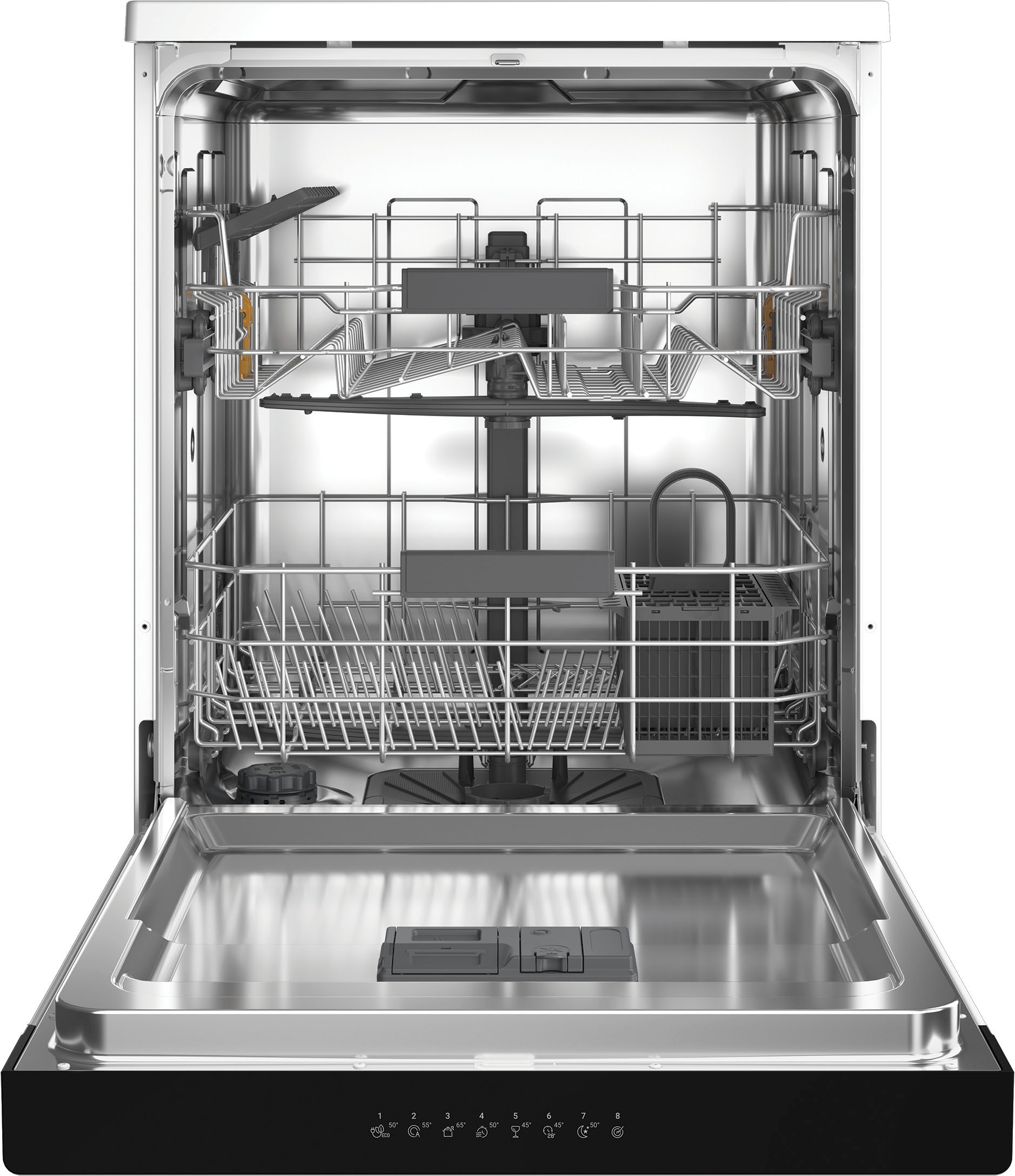 BAUKNECHT Standgeschirrspüler »OBFC Ecostar2 5320« 8,9 l 14 tlg. Maßgedecke Glass Care – schonende Reinigung für empfindliche Gläser