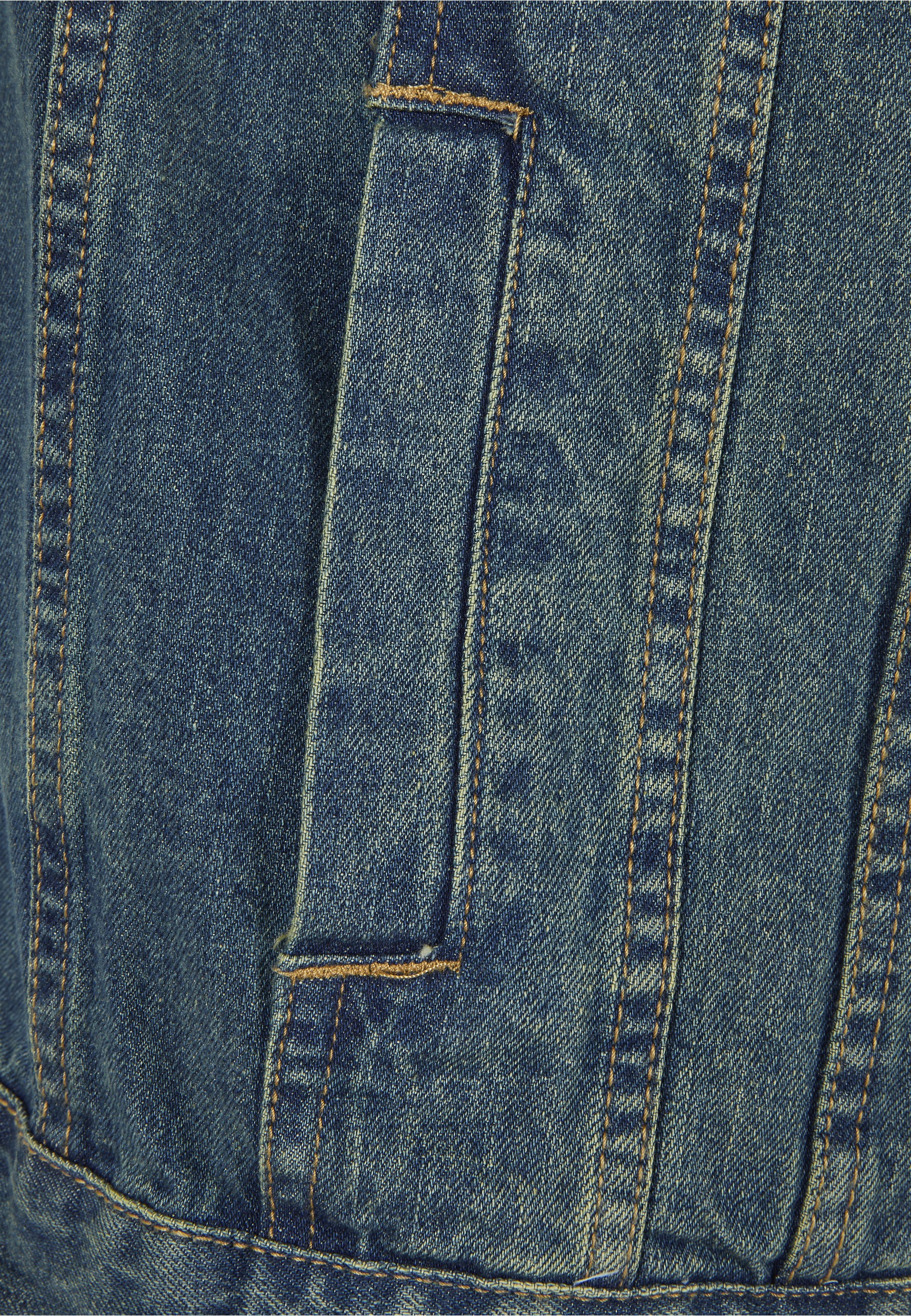 URBAN CLASSICS Jerseyweste »Urban Classics Herren Denim Vest« 1 Stk.