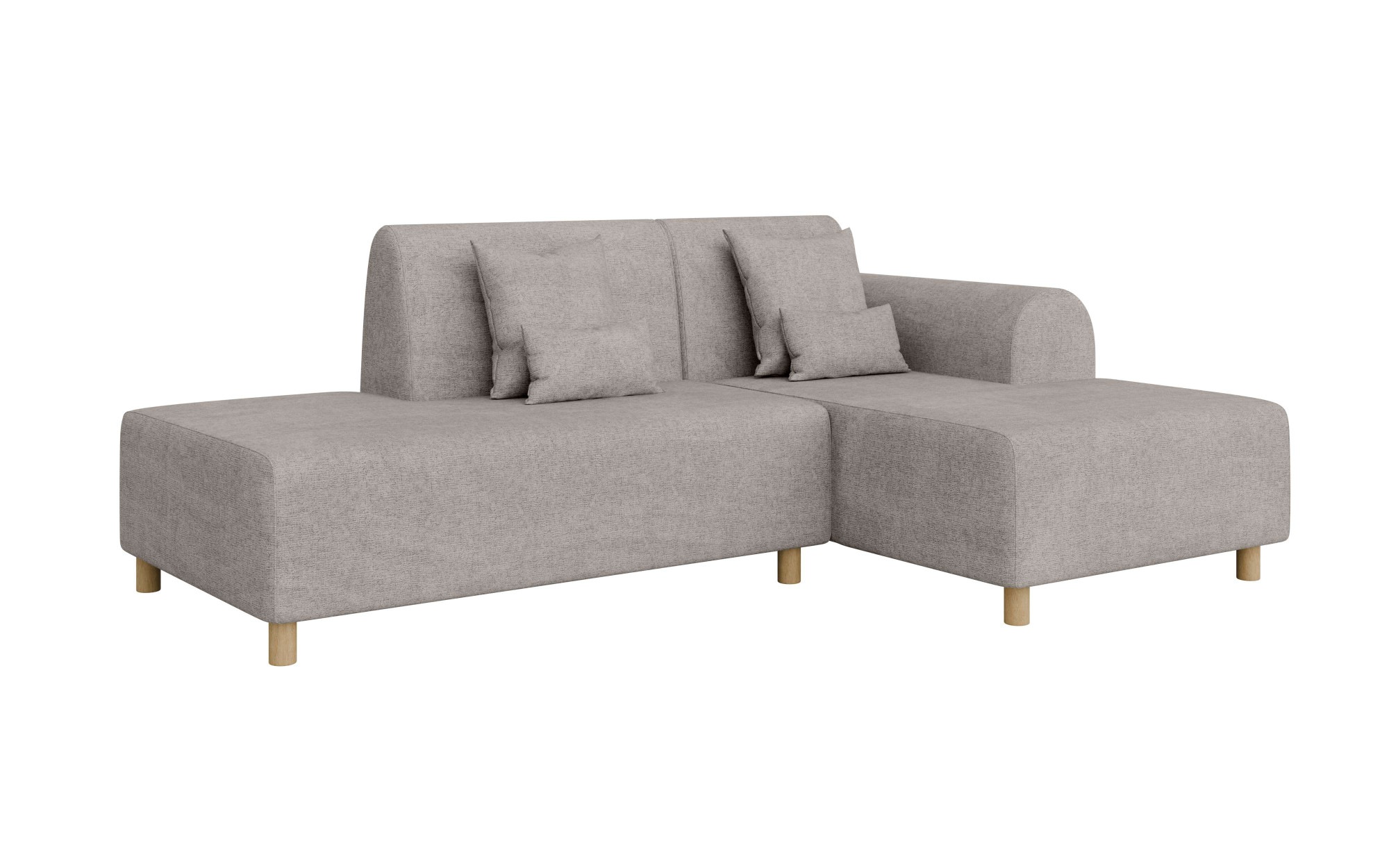 INOSIGN Ecksofa »Suyala«, L-Form mit Hocker