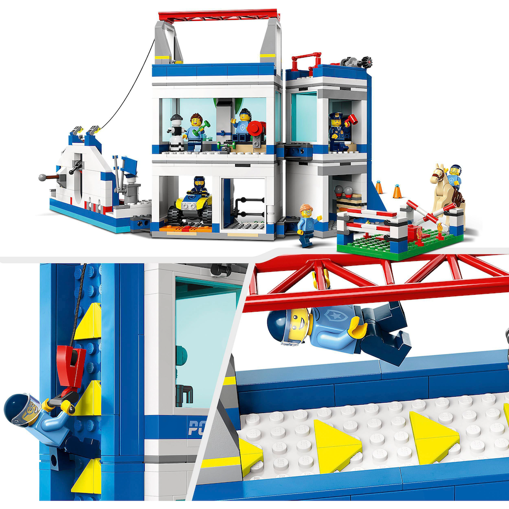 LEGO® Konstruktionsspielsteine »Polizeischule (60372), LEGO® City«, (823 St.)
