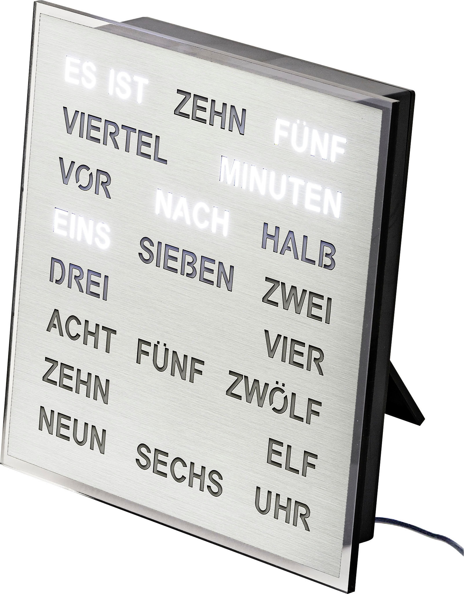 AMS Tischuhr »T1234« Made in Germany,Büro,Wohnzimmer,Esszimmer, als Wanduhr günstig online kaufen