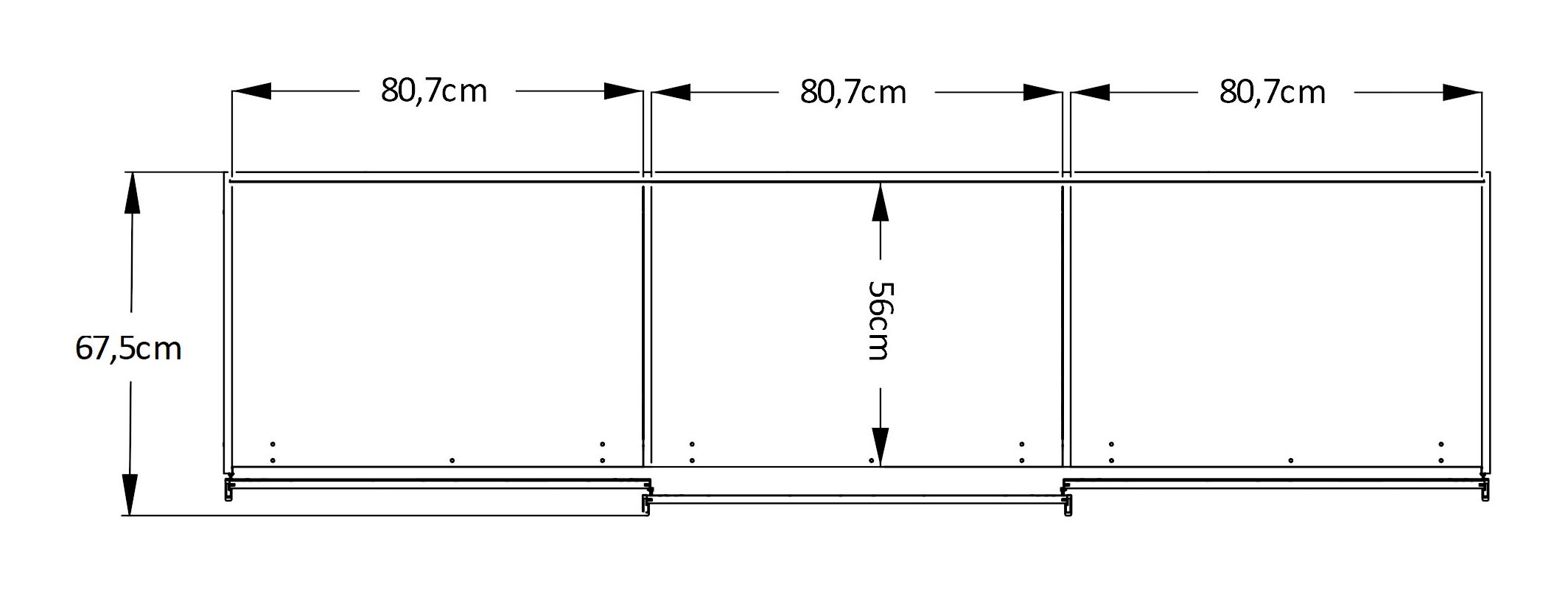 STAUD Schwebetürenschrank »Sinfonie Plus, edles Design in hochwertiger Qualität, Made in Germany« Mit vier verschiedenen Ausstattungsvarianten