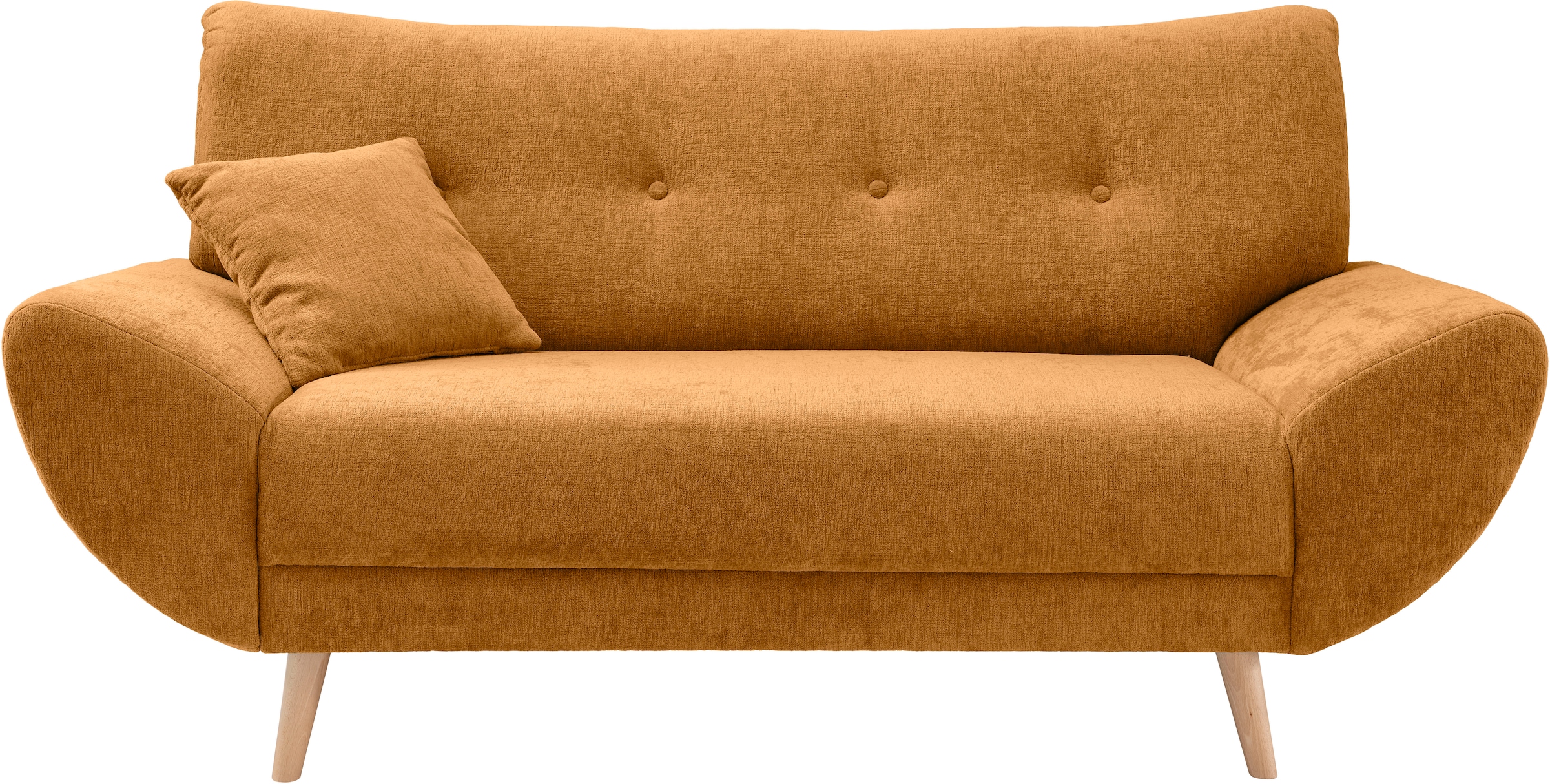 Home affaire 2-Sitzer »Basta komfortable Wellenunterfederung, Breite 174cm«