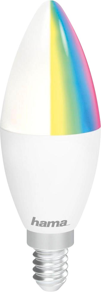 Hama LED-Leuchtmittel »WLAN LED Lampe, E14, 5W, RGBW, für Sprach- und Appsteuerung,... kaufen