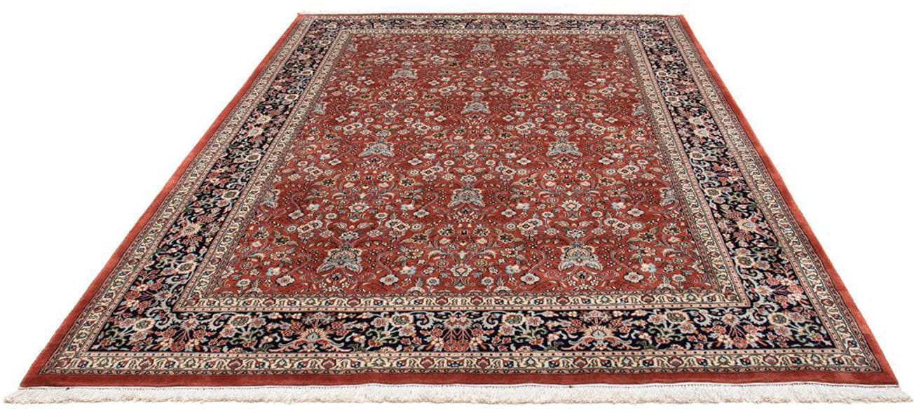 morgenland Wollteppich »Moud Blumenmuster Rosso 285 x 199 cm«, rechteckig, günstig online kaufen