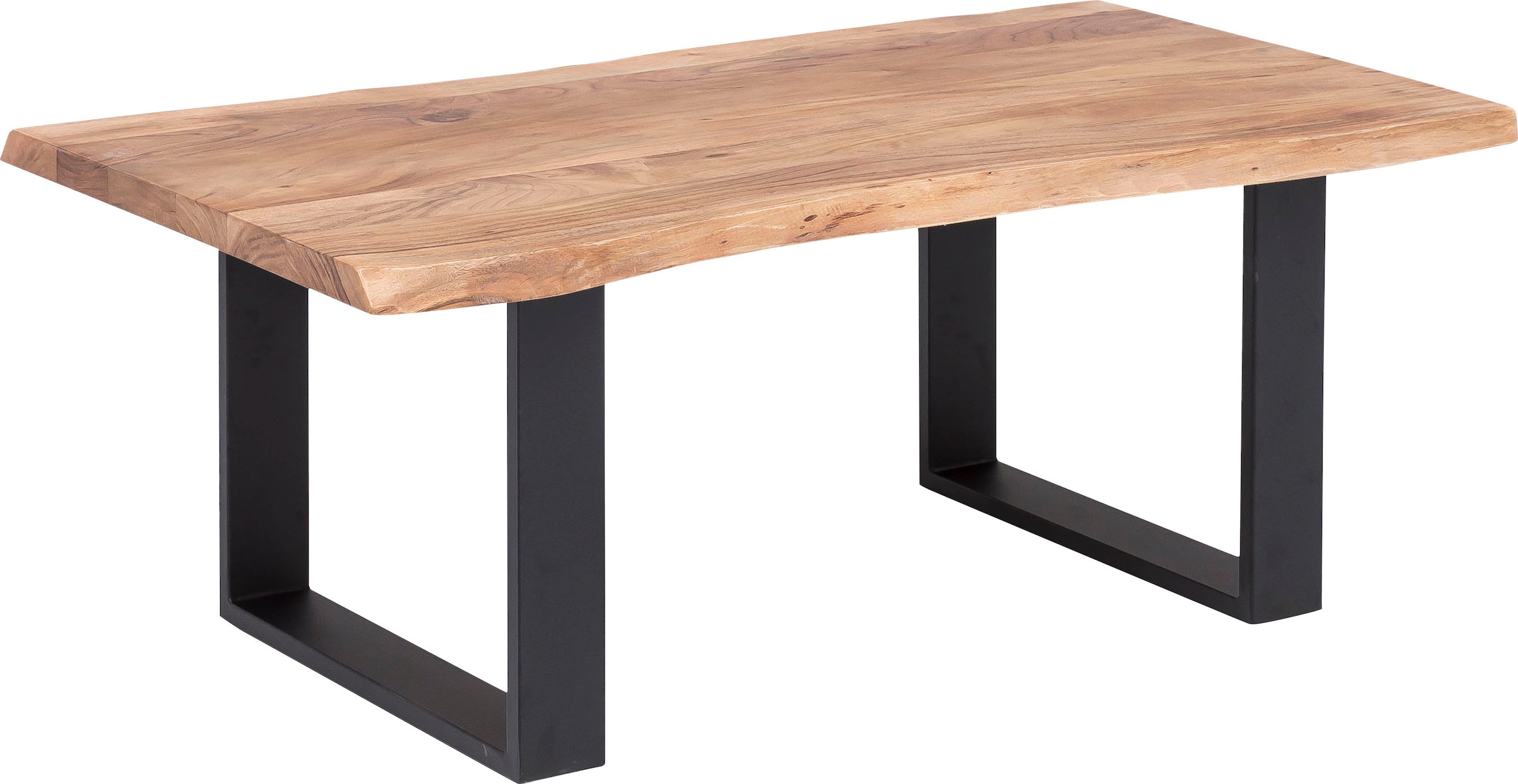 Home affaire Couchtisch »Manhattan« Akazie vollmassiv lackiert günstig online kaufen