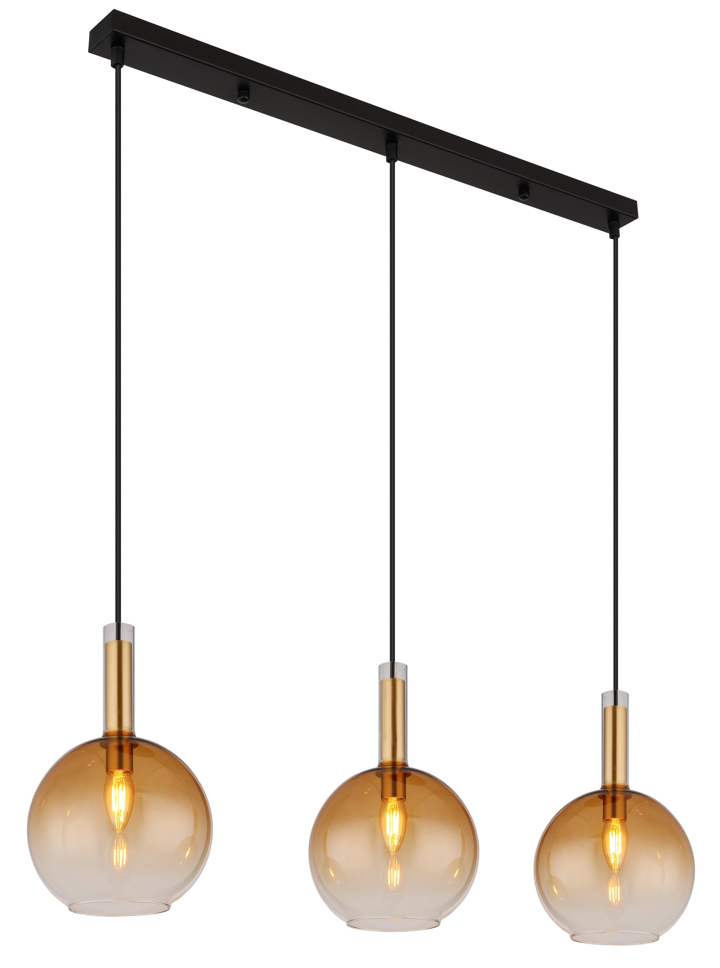 GLOBO LIGHTING Hängeleuchte »MARINELLA«, Leuchtmittel E14 | ohne Leuchtmittel, Hängelampe/Pendelleuchte/Esszimmer/Wohnzimmer/Esstisch