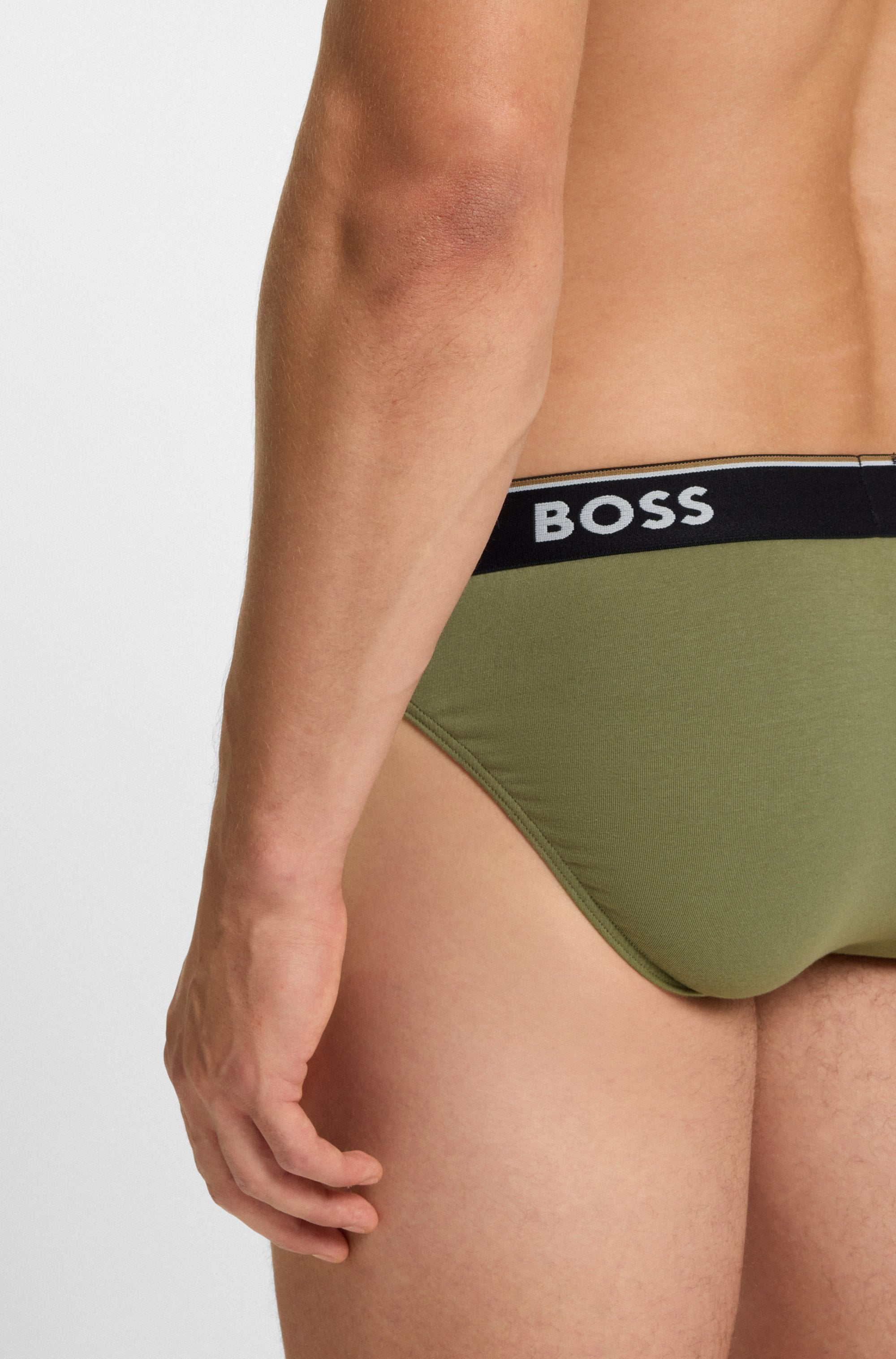 BOSS Slip »Brief 3P Power«, (Packung, 3 St.), mit BOSS Schriftzug